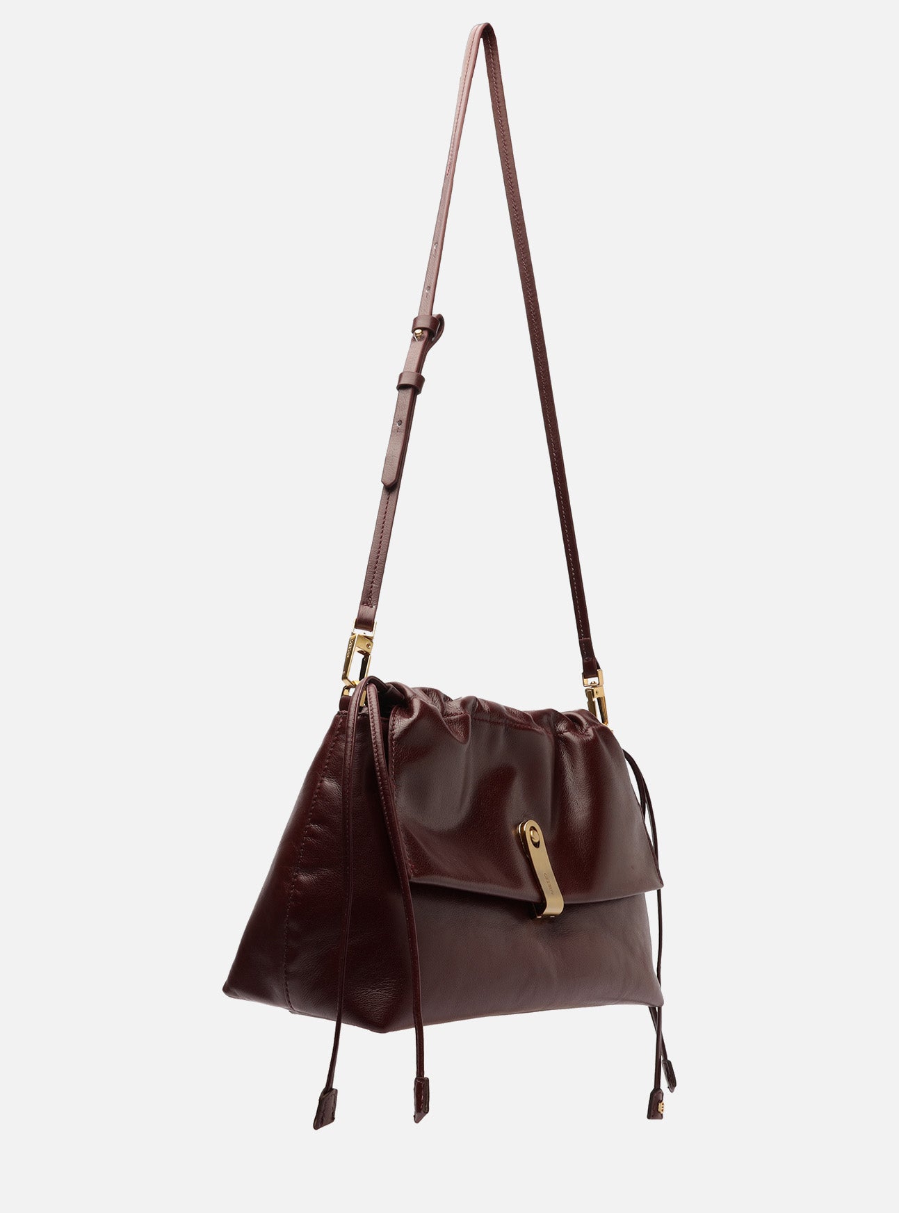 Nicole Medium Leather Pouch Handbag F/25
