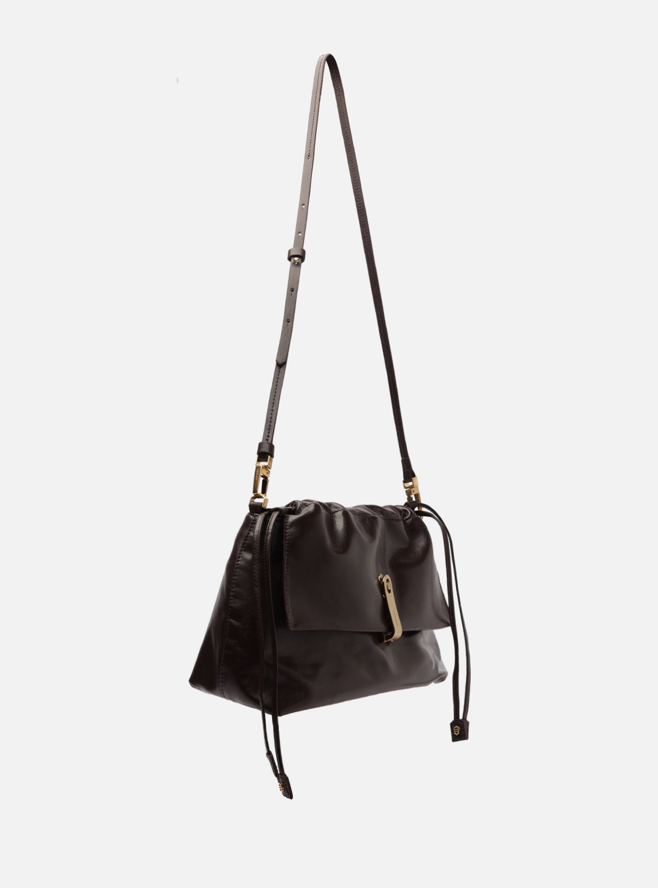 Nicole Medium Leather Pouch Handbag F/25