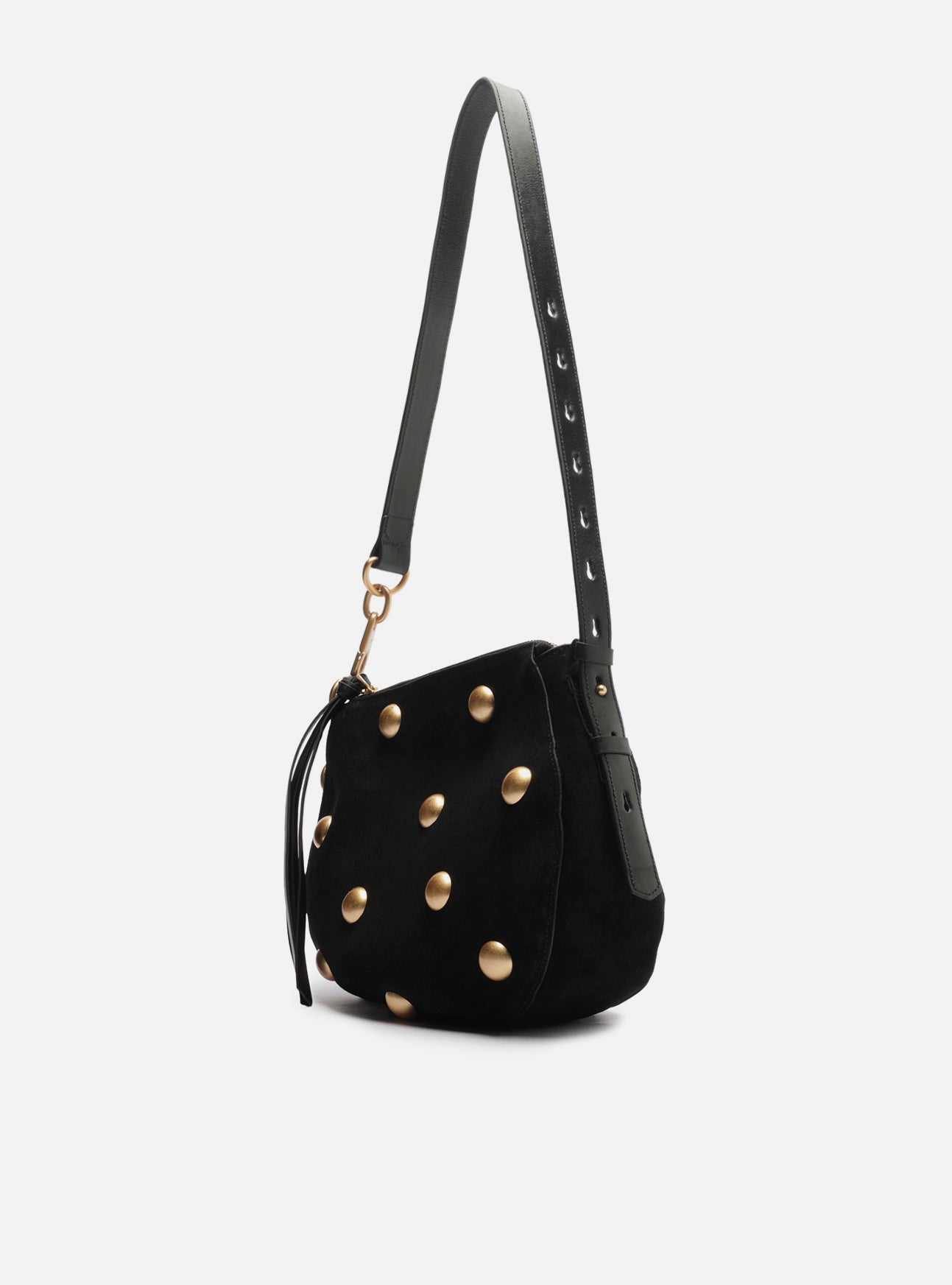 Jamie Medium Suede Crossbody Handbag F/25