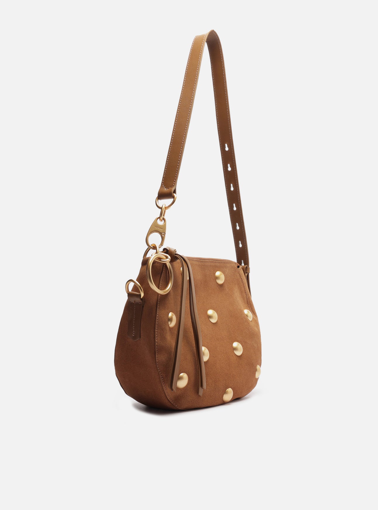 Jamie Medium Suede Crossbody Handbag F/25