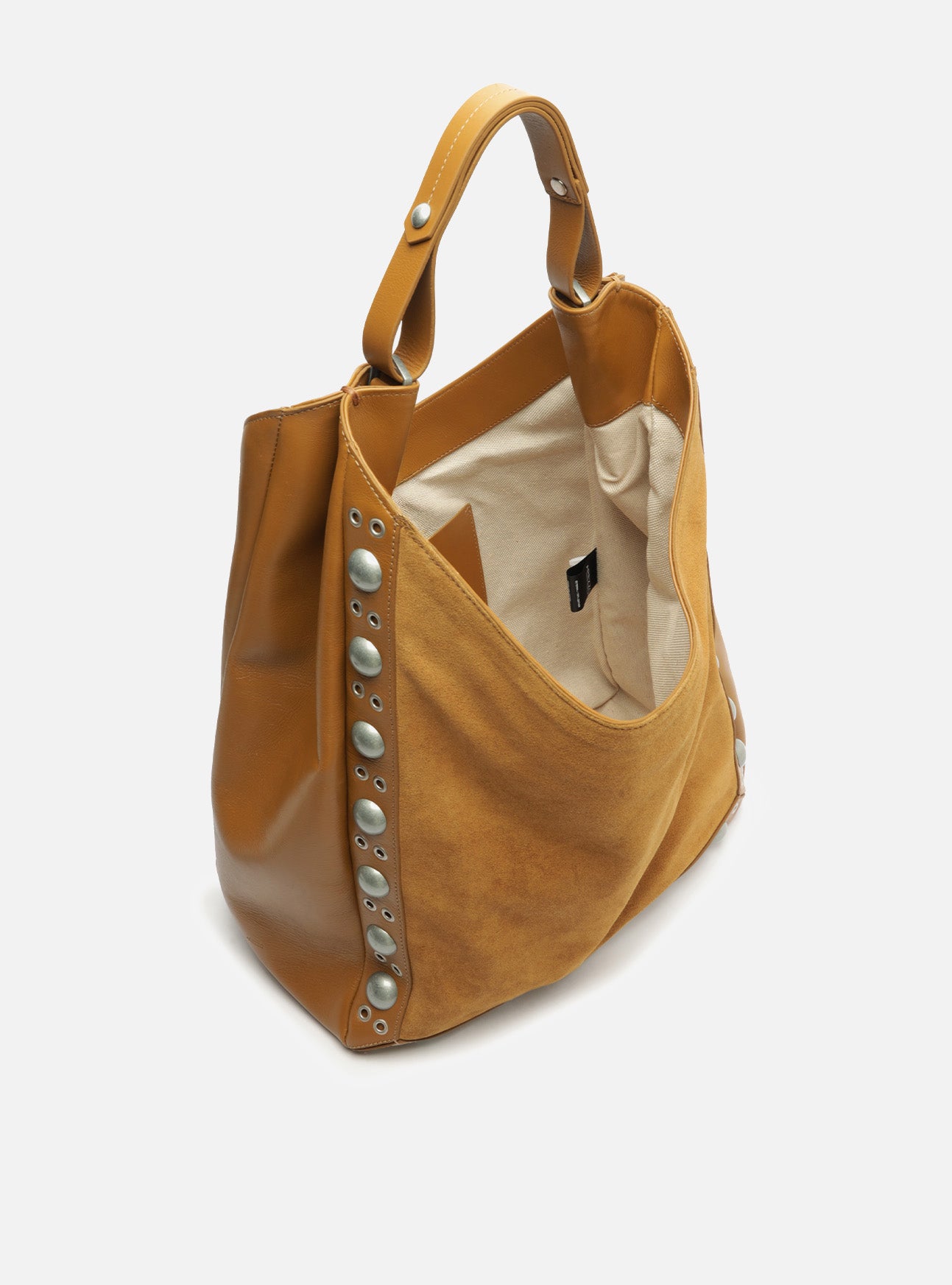 Owen Large Suede Hobo Handbag F/25