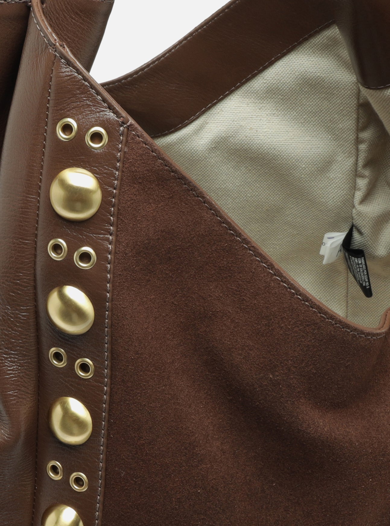 Owen Large Suede Hobo Handbag F/25