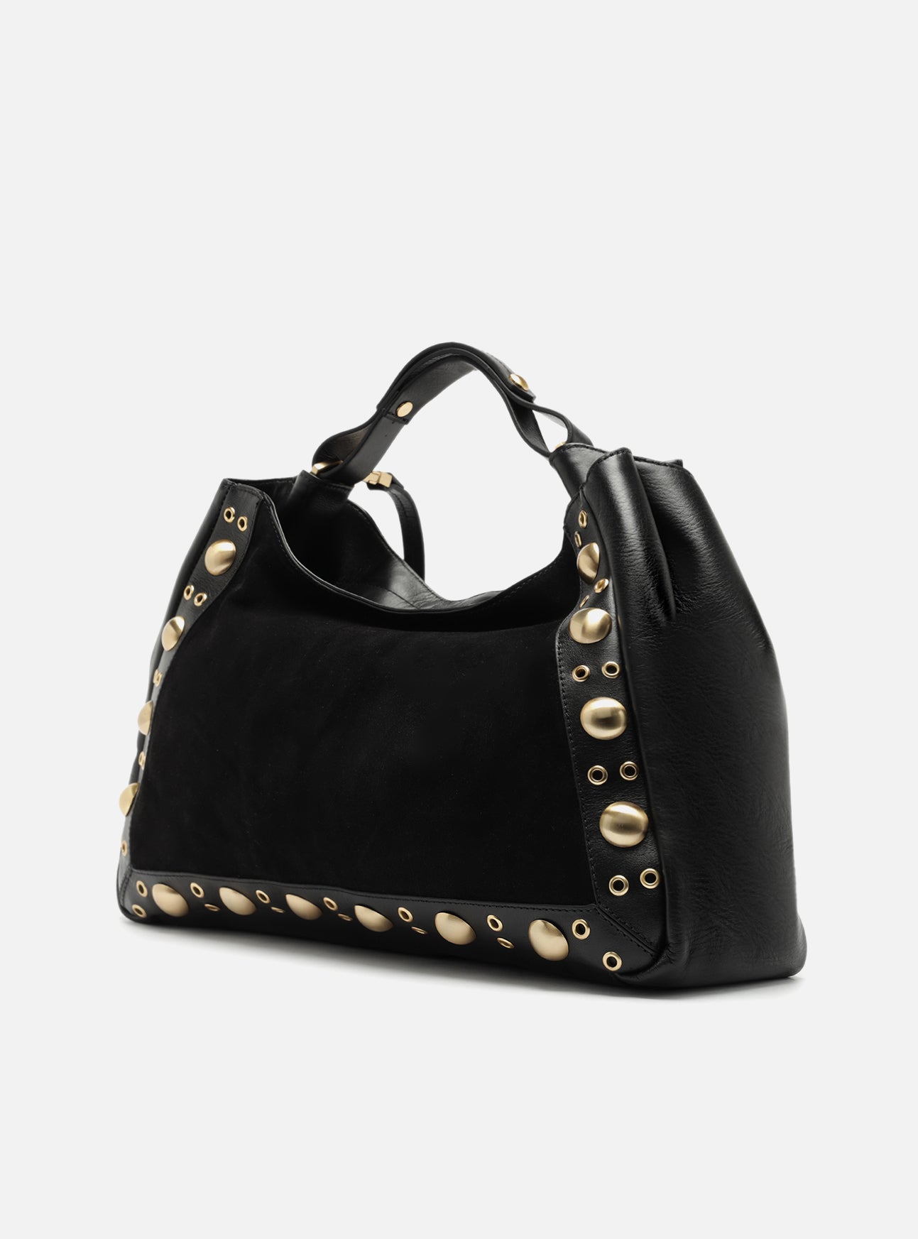 Owen Medium Suede Tote Handbag F/25