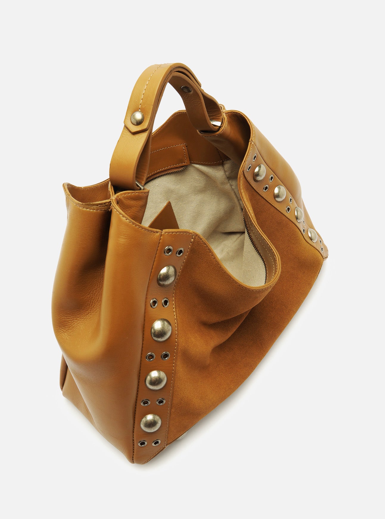 Owen Medium Suede Tote Handbag F/25