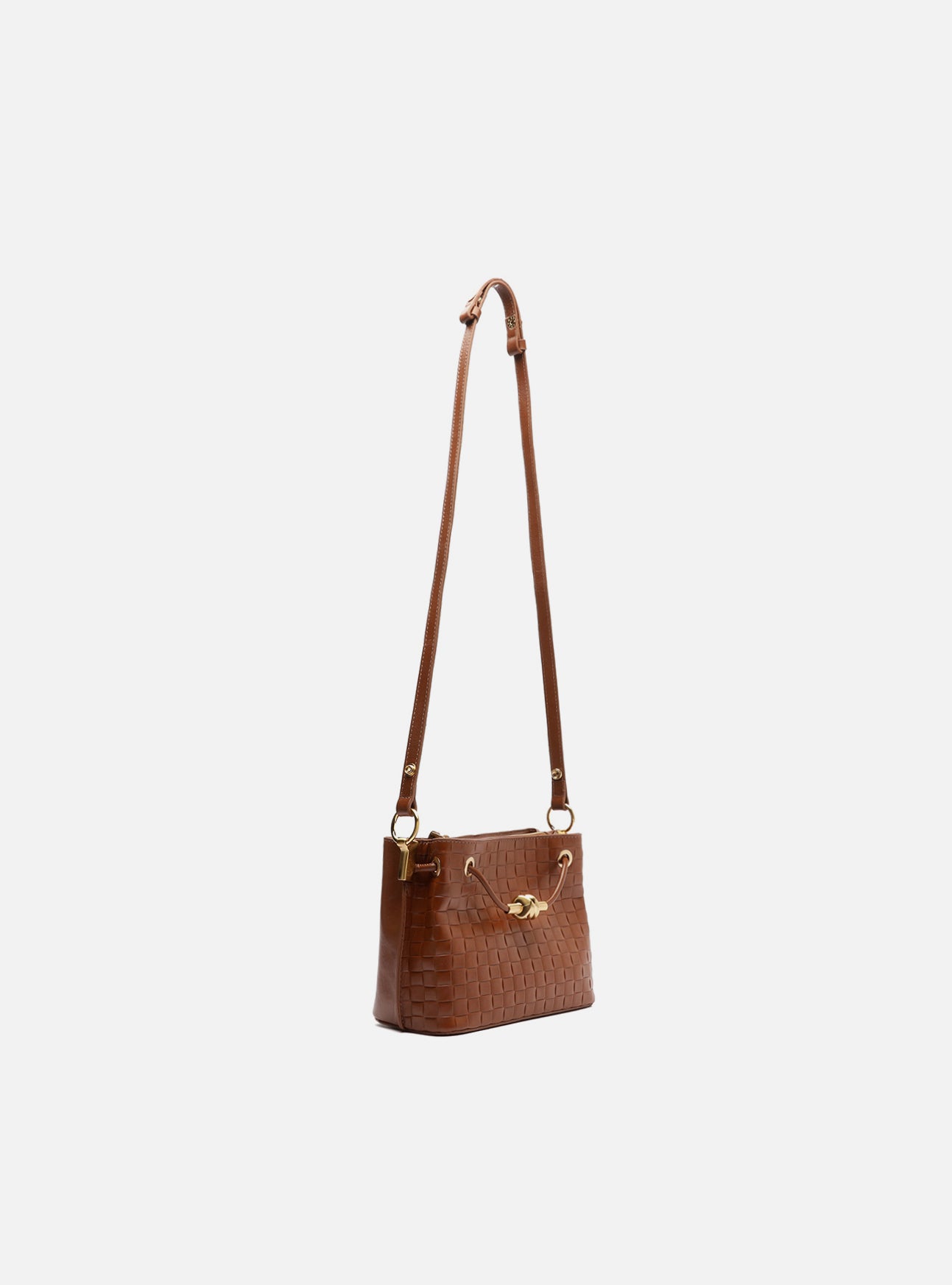 Delphine Knot Medium Crossbody Handbag F/25