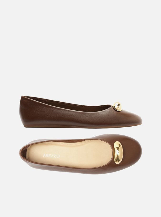 Victoria Leather Ballet Ballerinas RESORT 25