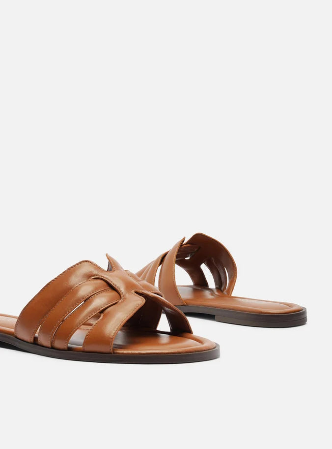 Hanna Leather Flat Flats SUMMER 25