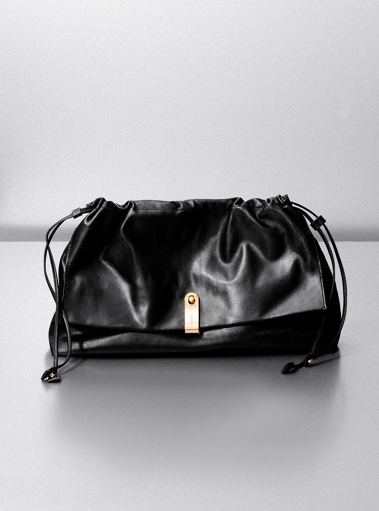 Nicole Medium Leather Pouch Handbag F/25