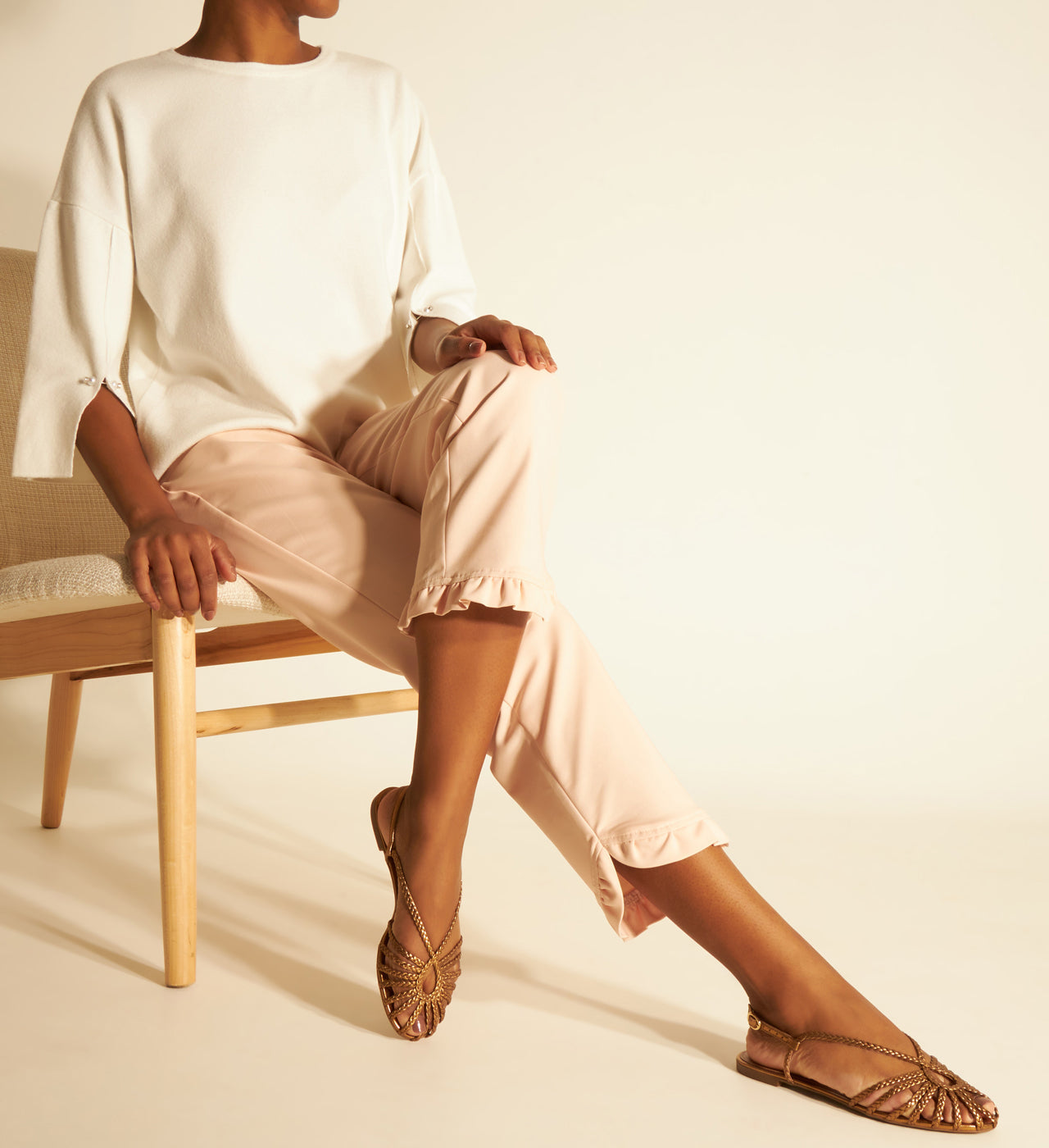 Paola Flat Sandal Flats FALL 21