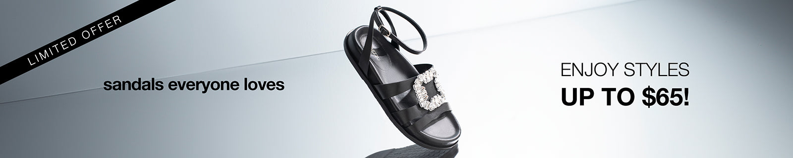Sandals up to $65