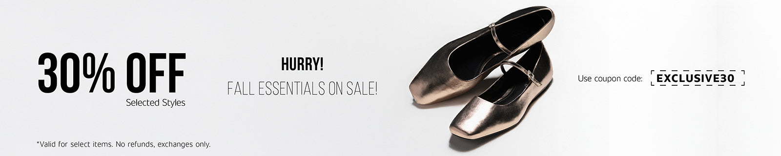 30% Selected Items