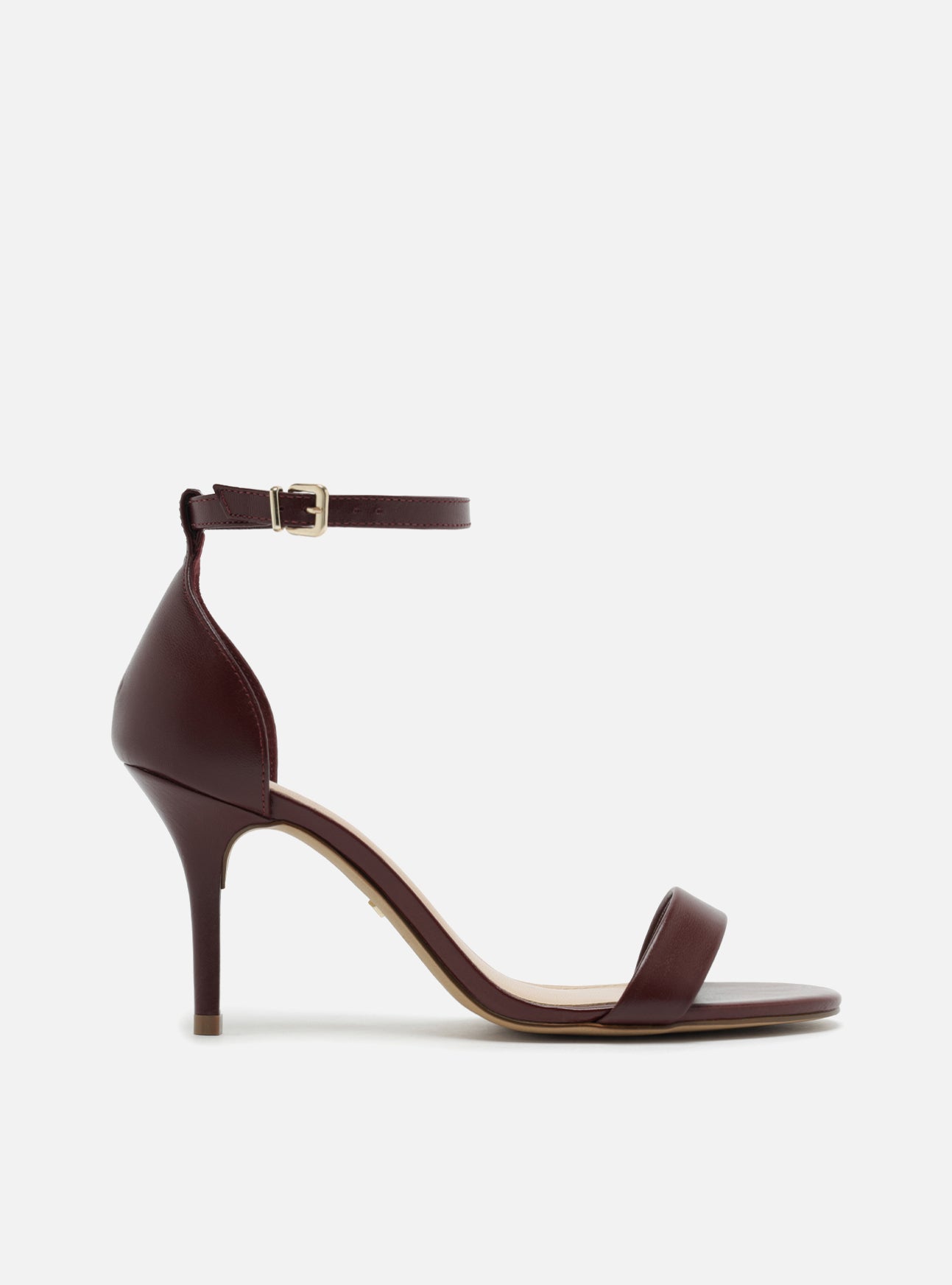 Isabelli Mid Stiletto Leather Sandal Sandal F/25