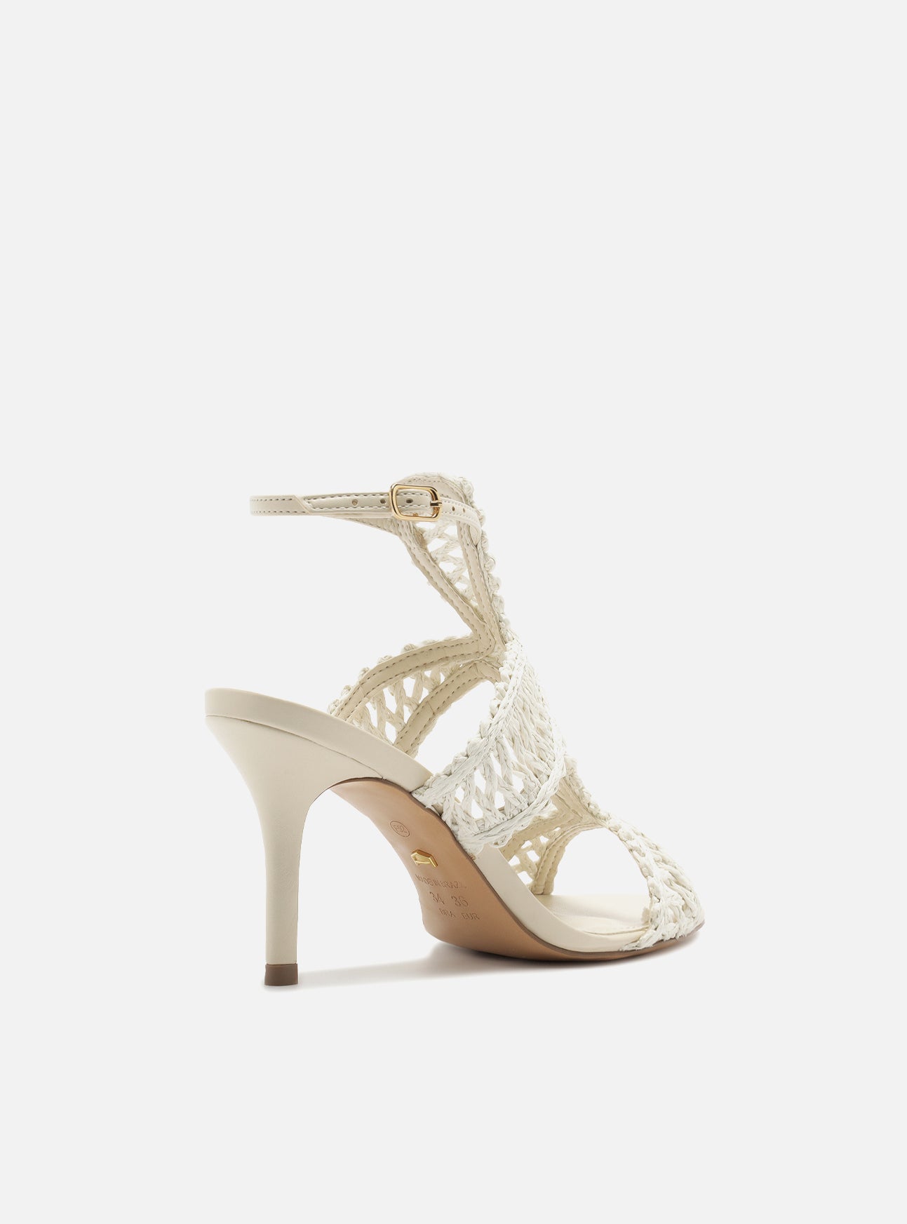 Ciara High Stiletto Fabric Sandal Sandals S/26