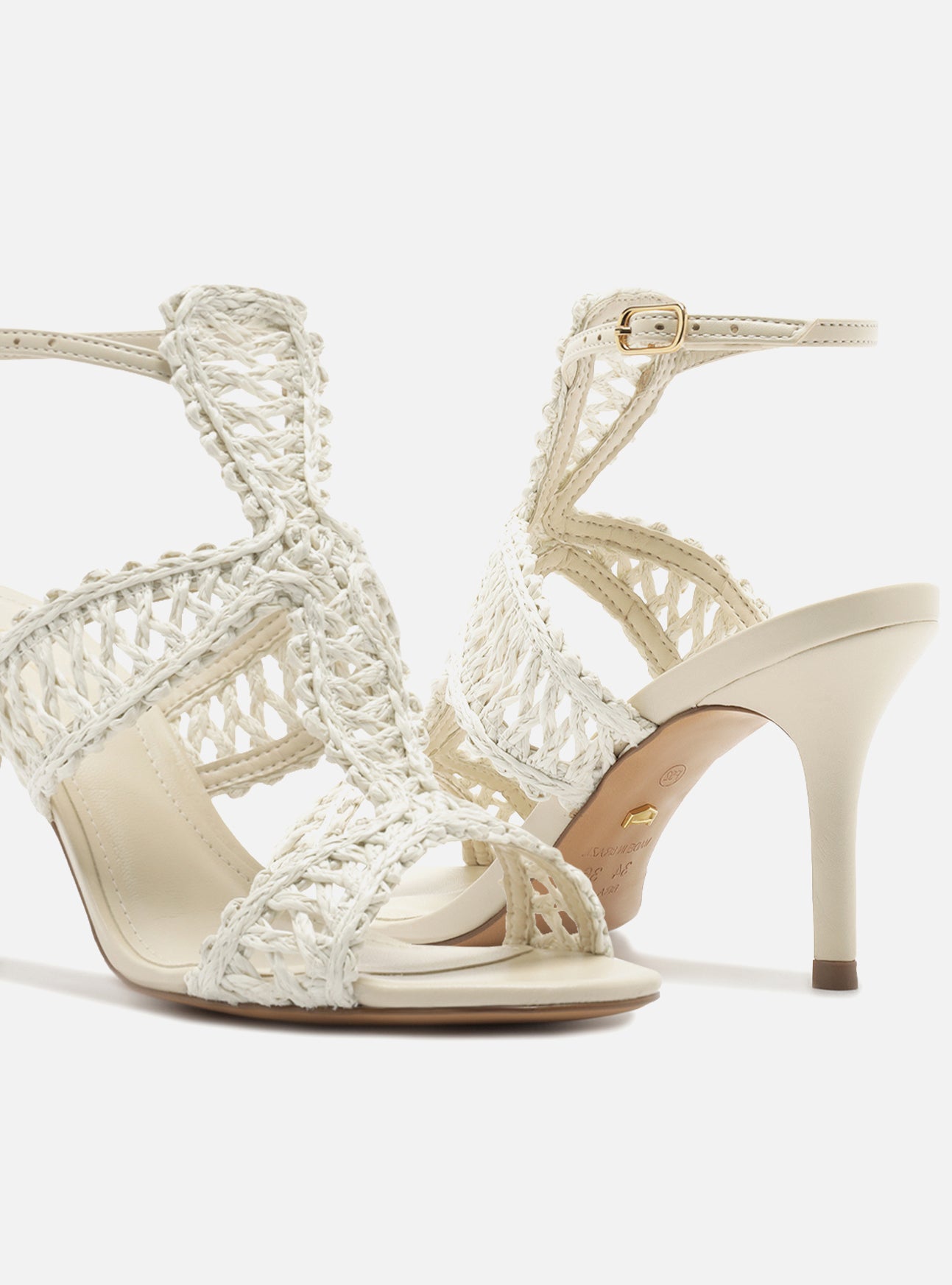 Ciara High Stiletto Fabric Sandal Sandals S/26