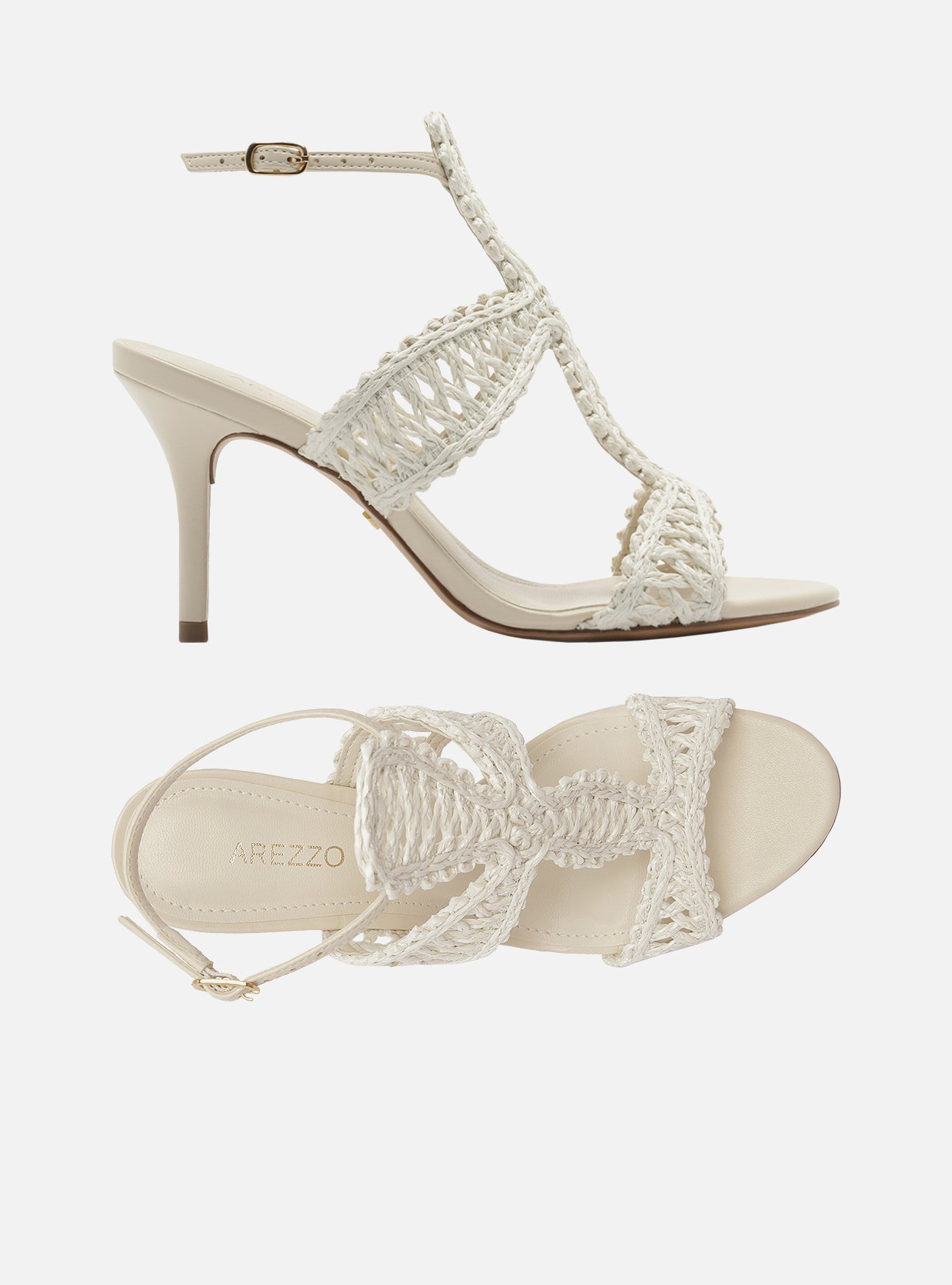 Ciara High Stiletto Fabric Sandal Sandals S/26