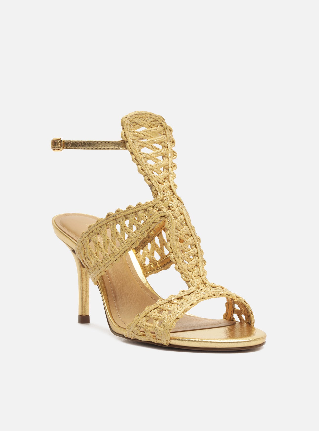 Ciara High Stiletto Embroidery Sandal Sandals S/26