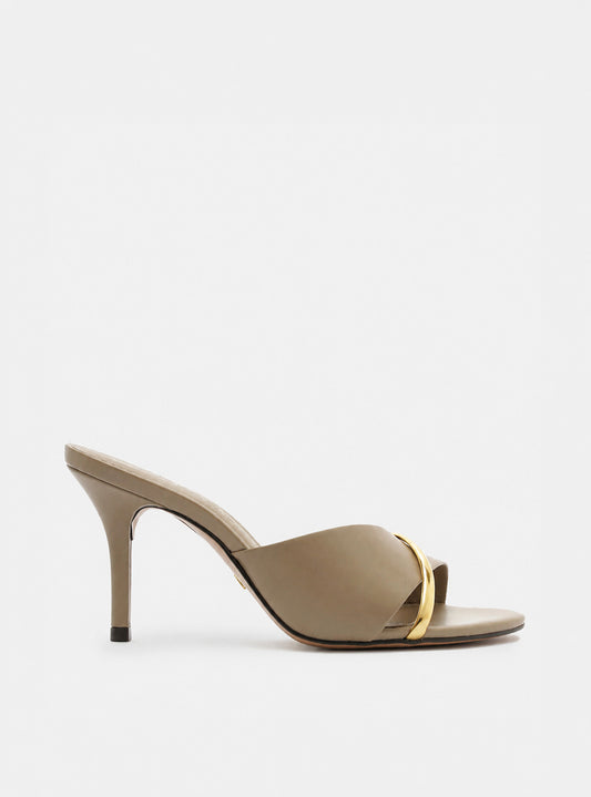 Margaret High Stiletto Leather Sandal Sandals Fall 26