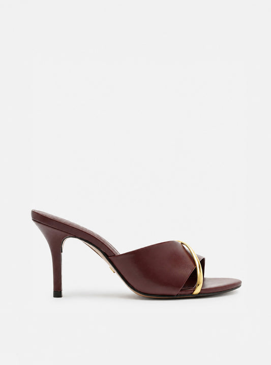Margaret High Stiletto Leather Sandal Sandals Fall 26