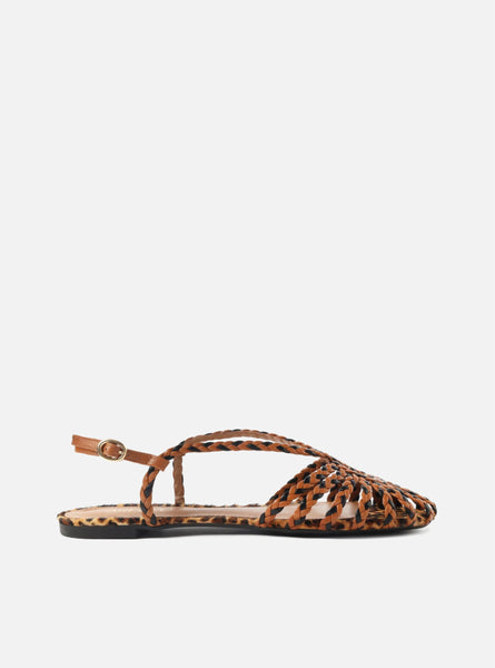 Amazon.com | Women's Flat Sandals 2024 Ladies Fashion Summer Leopard Print  Leather Square Toe Open Toe Flat Sandals (Brown, 6.5) 11 O cute sandals for  women | Sandals