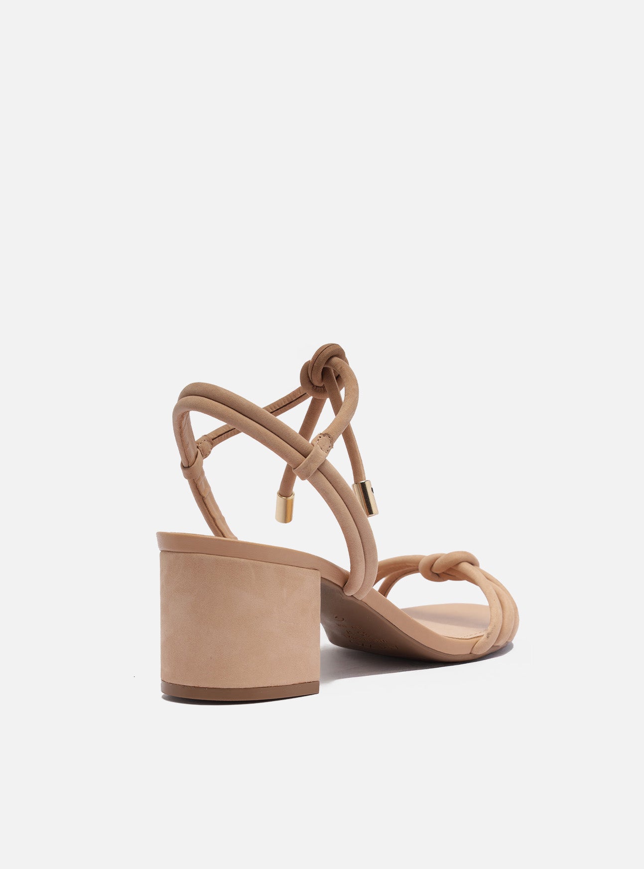 Camila Mid Block Nubuck Leather Sandal Sandals R/26