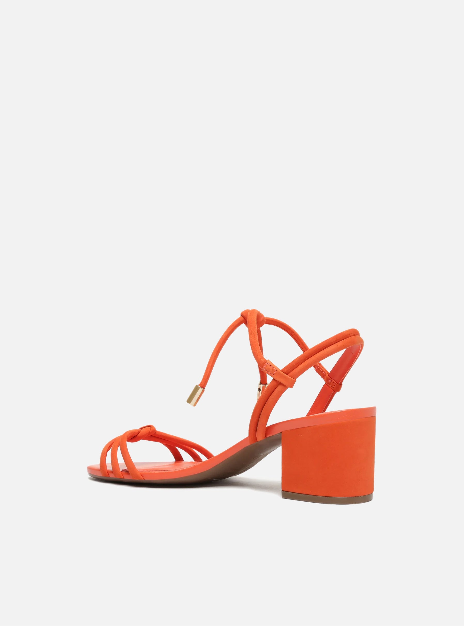Camila Mid Block Sandal | Orange Sandal SPRING 22