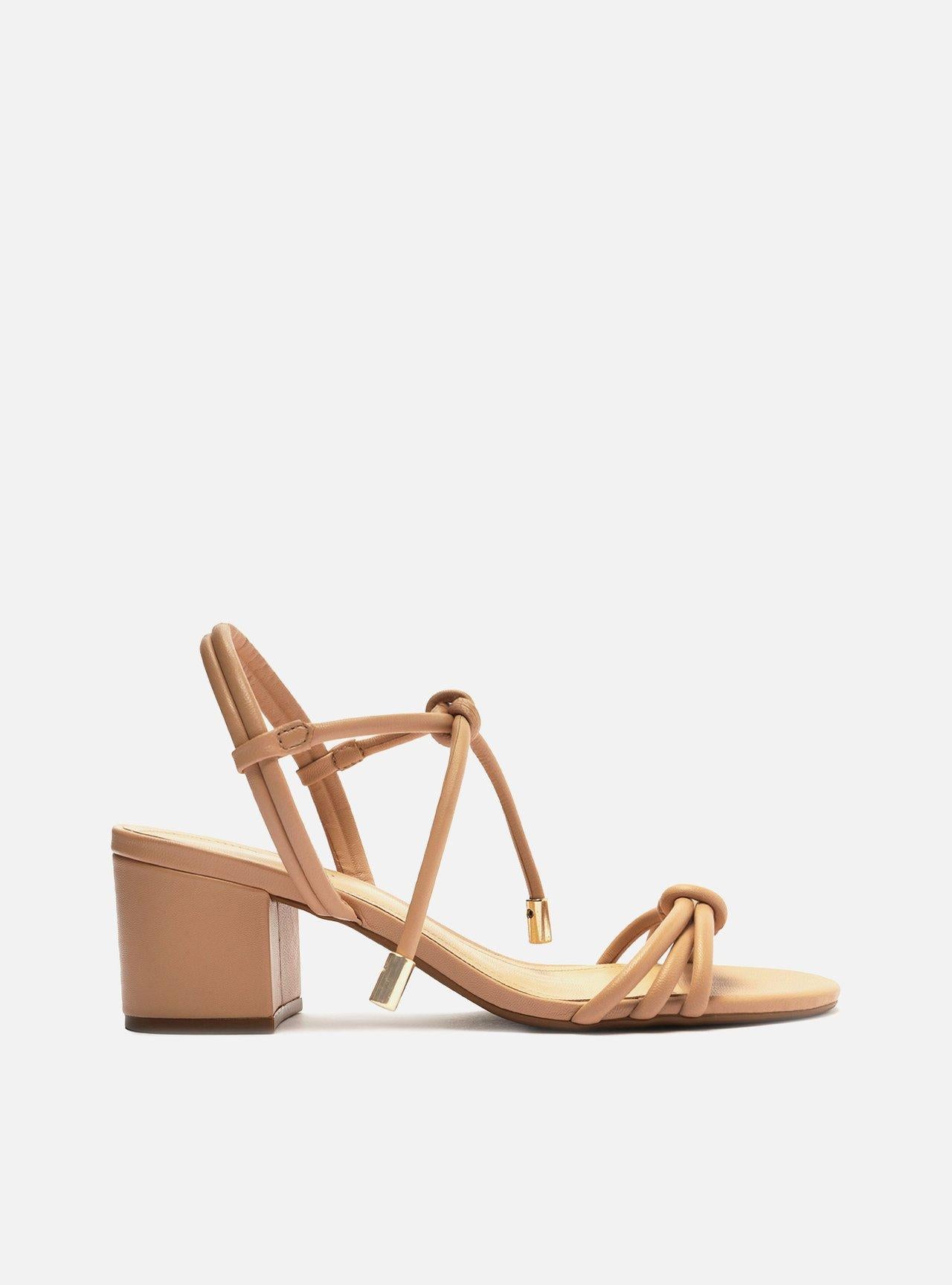 Camila Leather Block Sandal Sandals FALL 23