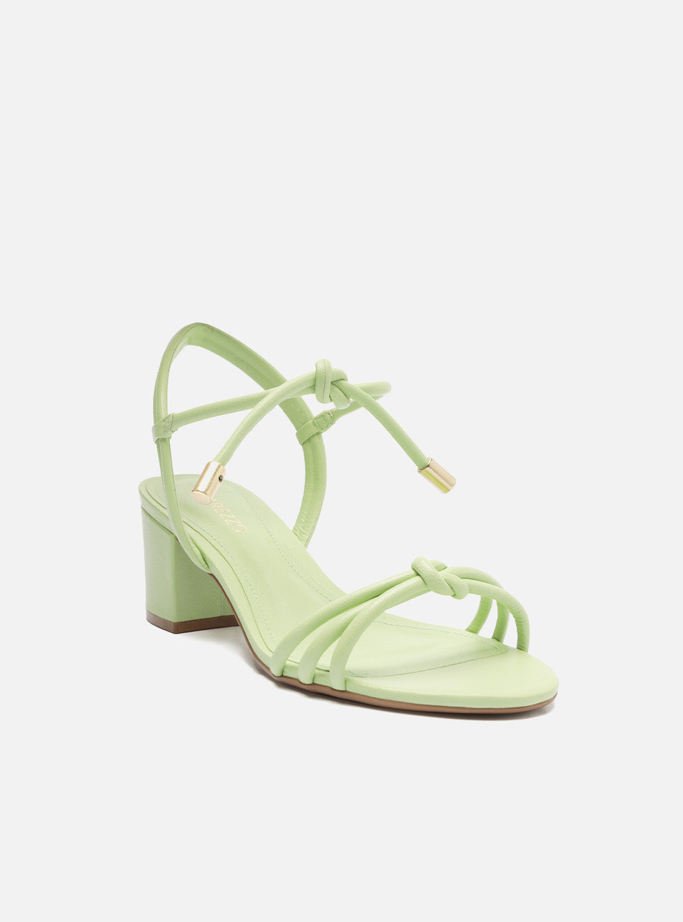 Camila Mid Block Sandal | Green Sandal SPRING 24