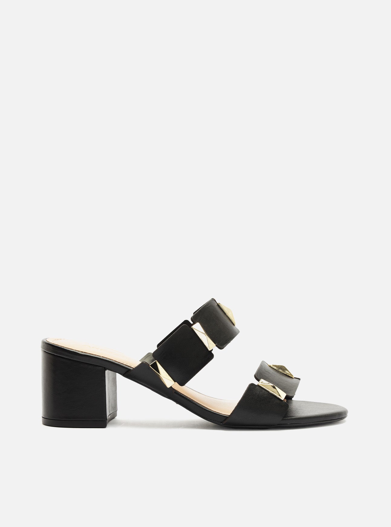 Lyra Mid Block Leather Sandal Sandals R/26