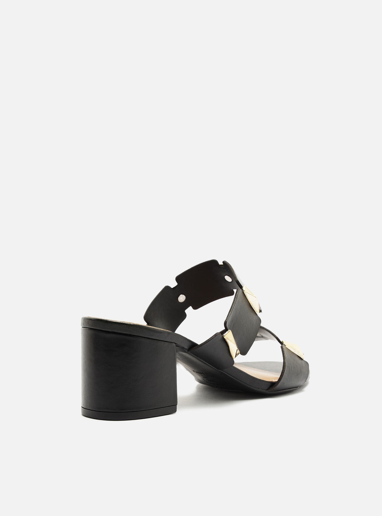 Lyra Mid Block Leather Sandal Sandals R/26