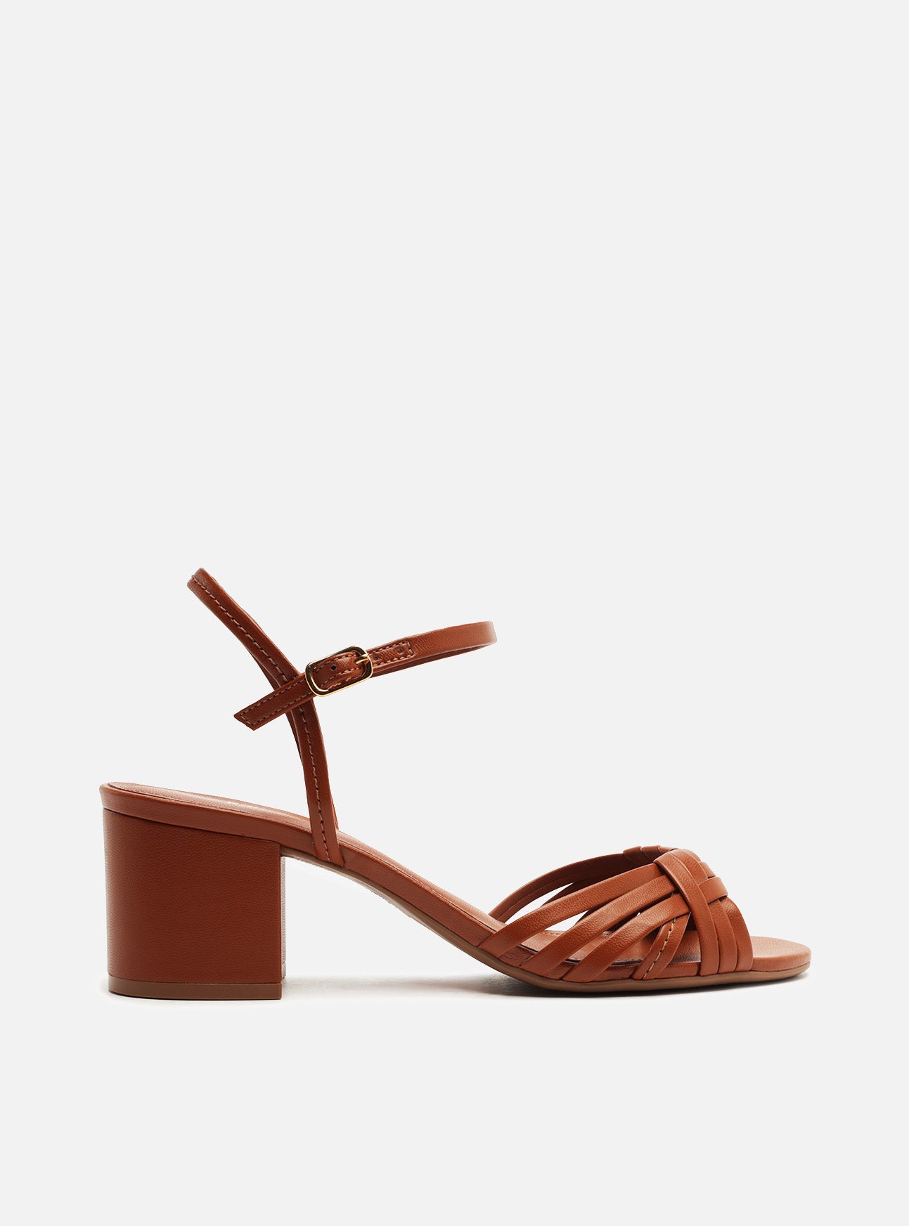 Nina Mid Block Eco Leather Sandal Sandals S/26