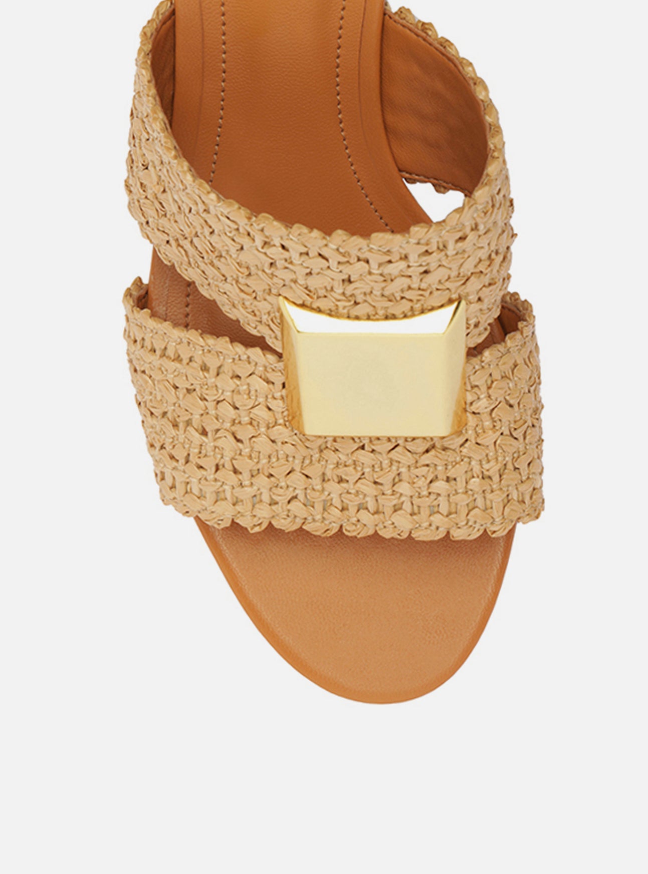 Jackie Mid Block Synthetic Sandal Sandals U/26