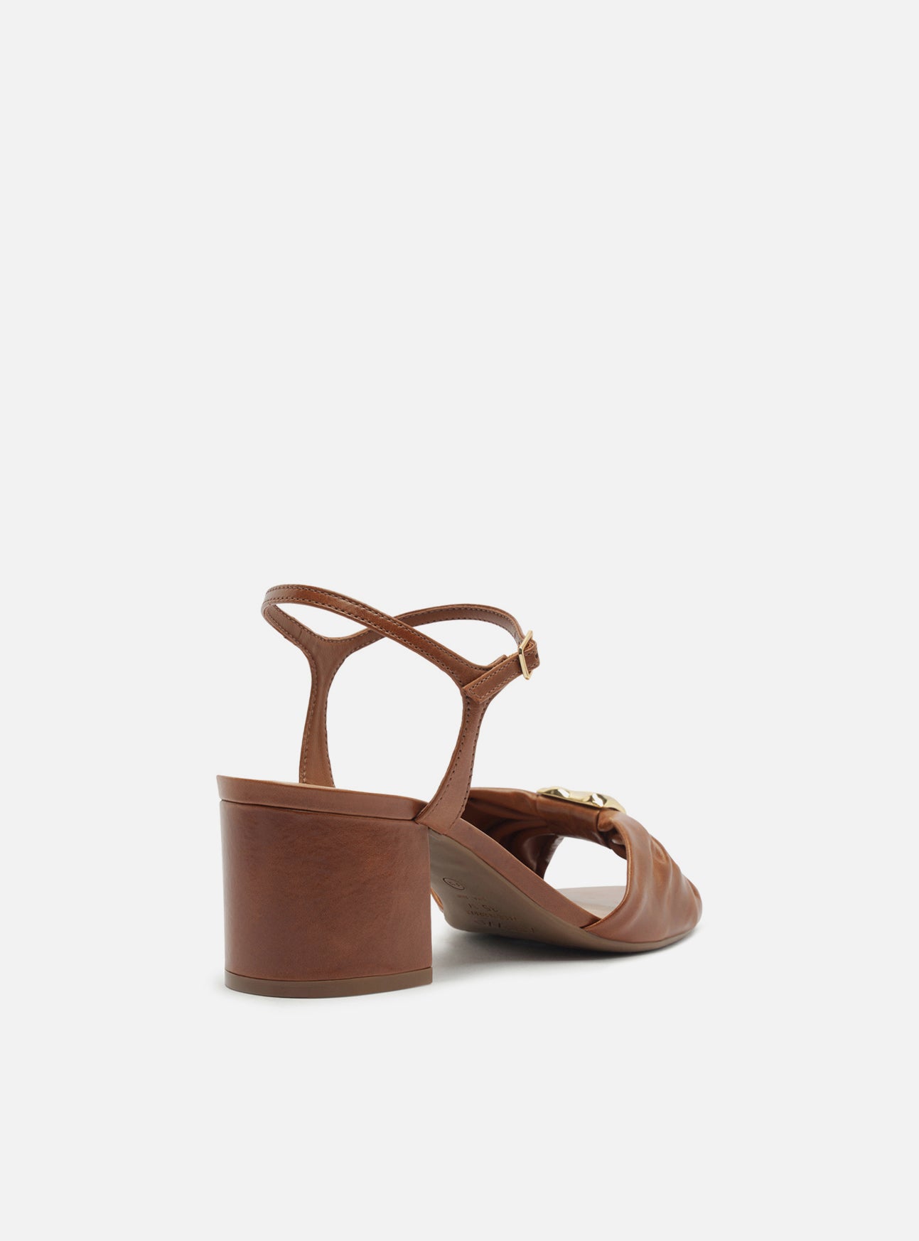 Juliette Mid Block Leather Sandal Sandals Fall 26