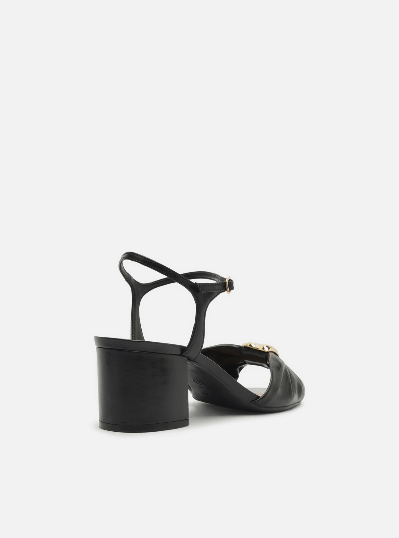 Juliette Mid Block Leather Sandal Sandals Fall 26