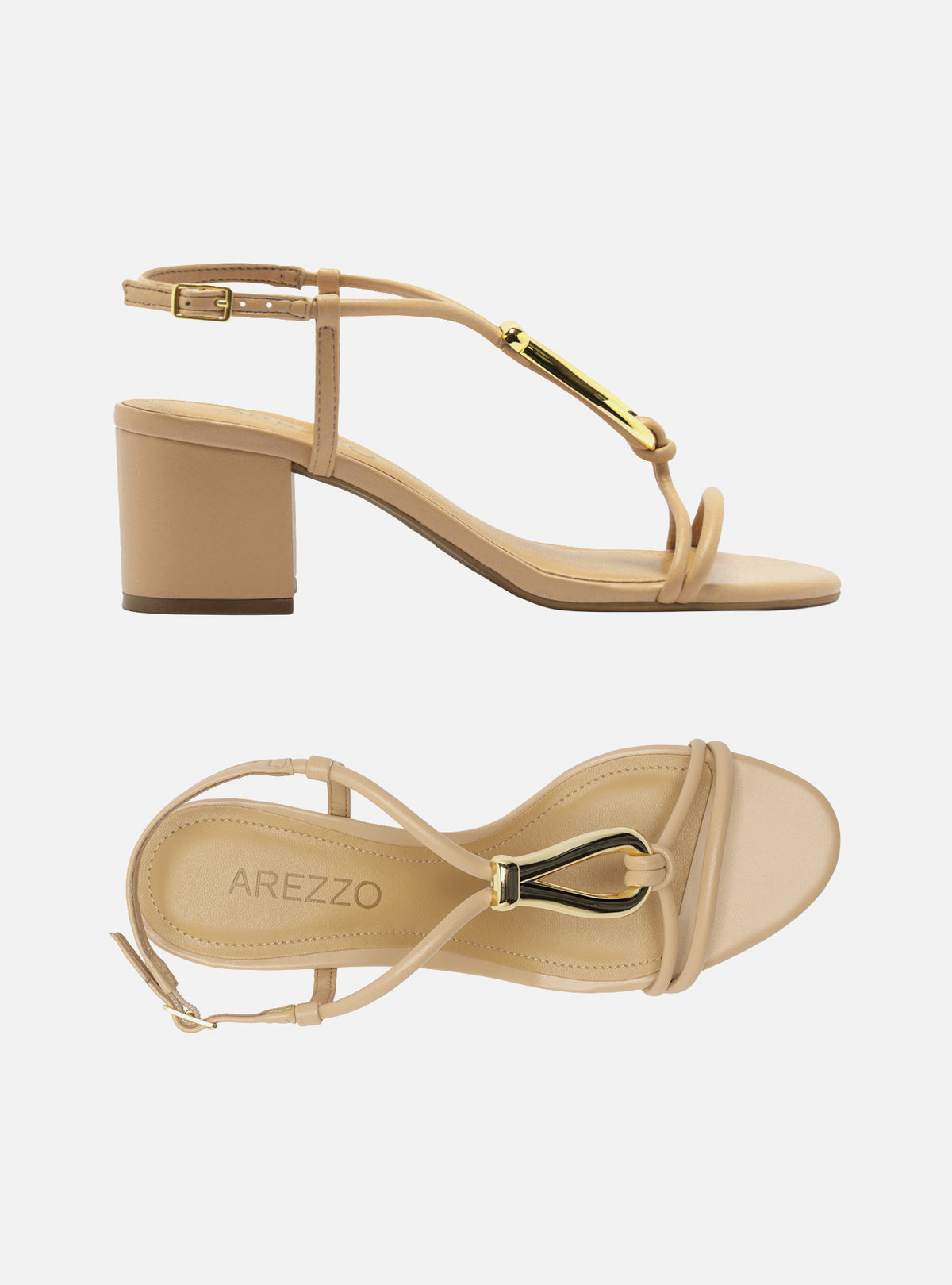 Ramona Mid Block Leather Sandal Sandals Fall 26