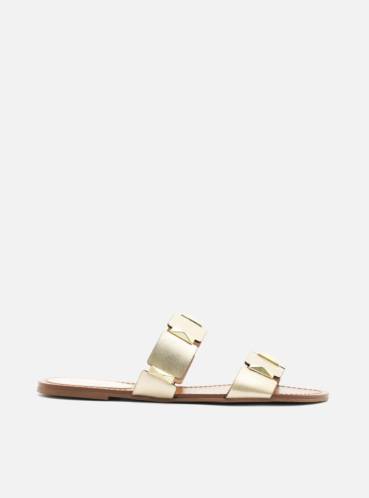 Lyra Leather Sandal Flats R/26
