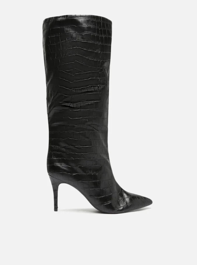 Miranda High Stiletto Black Boot Boot FALL 23
