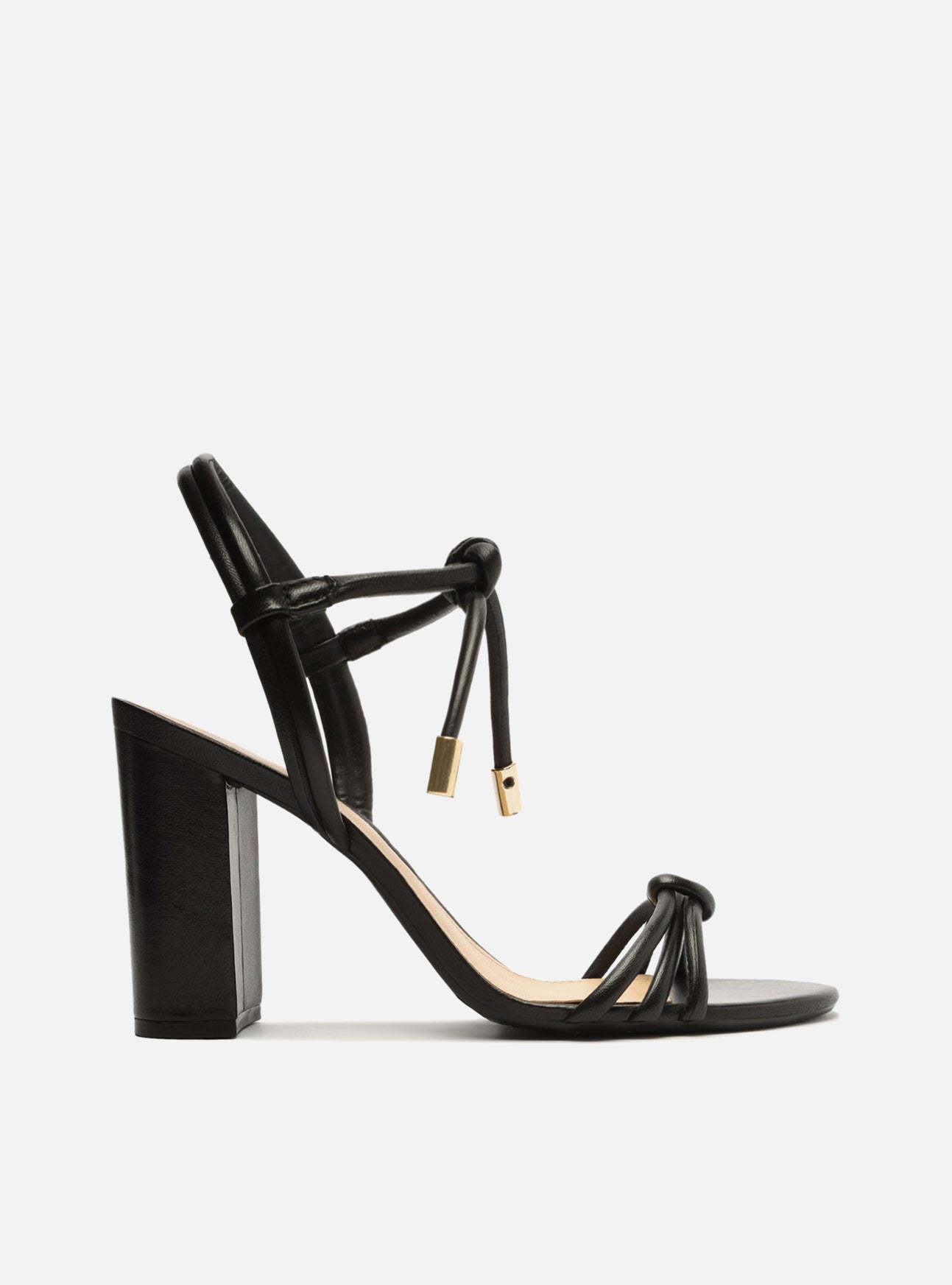 Camila Leather Block Sandal Sandals CO