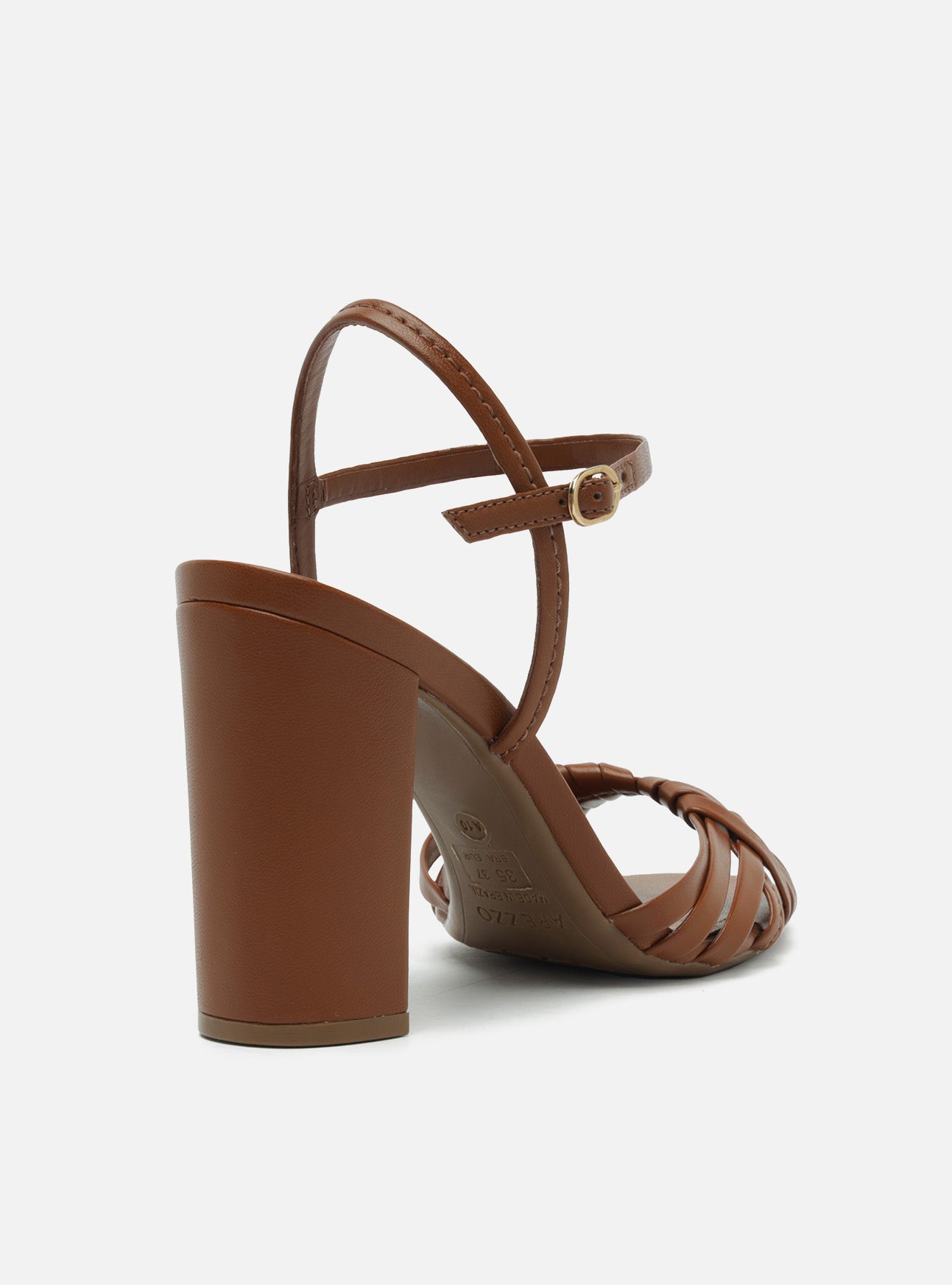 Nina High Block Eco Leather Sandal Sandals S/26