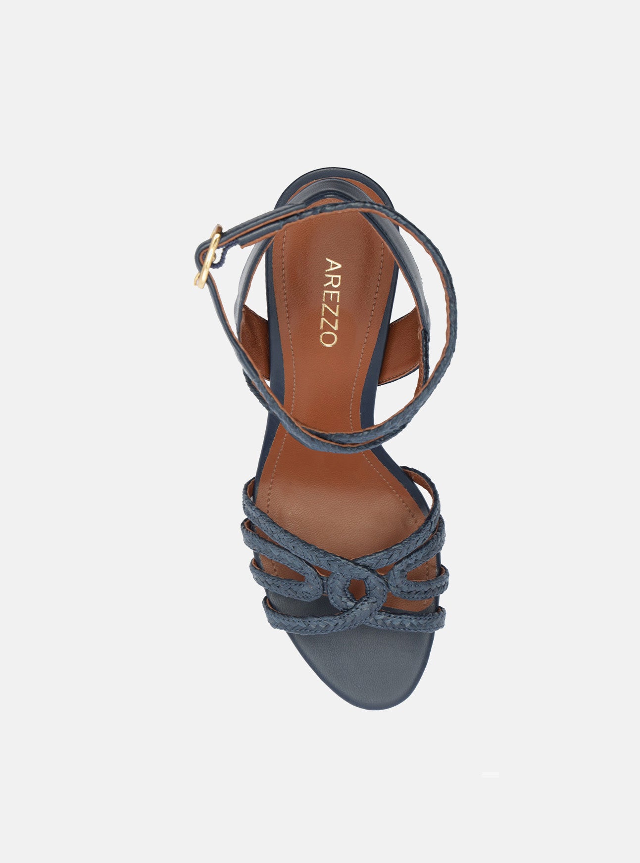 Aria High Block Synthetic Sandal Sandals U/26