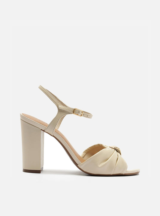 Juliette High Block Leather Sandal