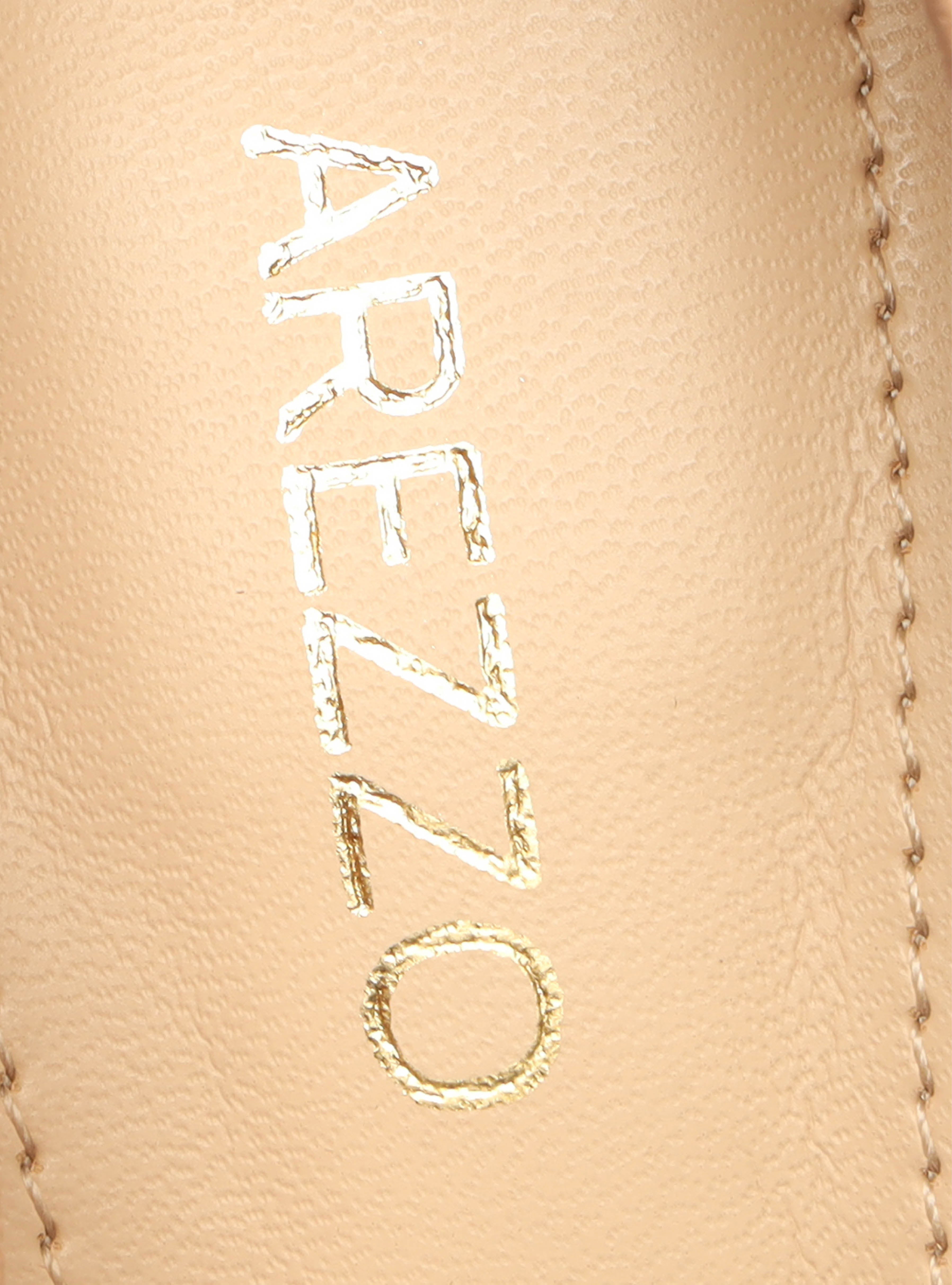 Gabriella High Stiletto Pump | Beige Leather Pumps RESORT 23