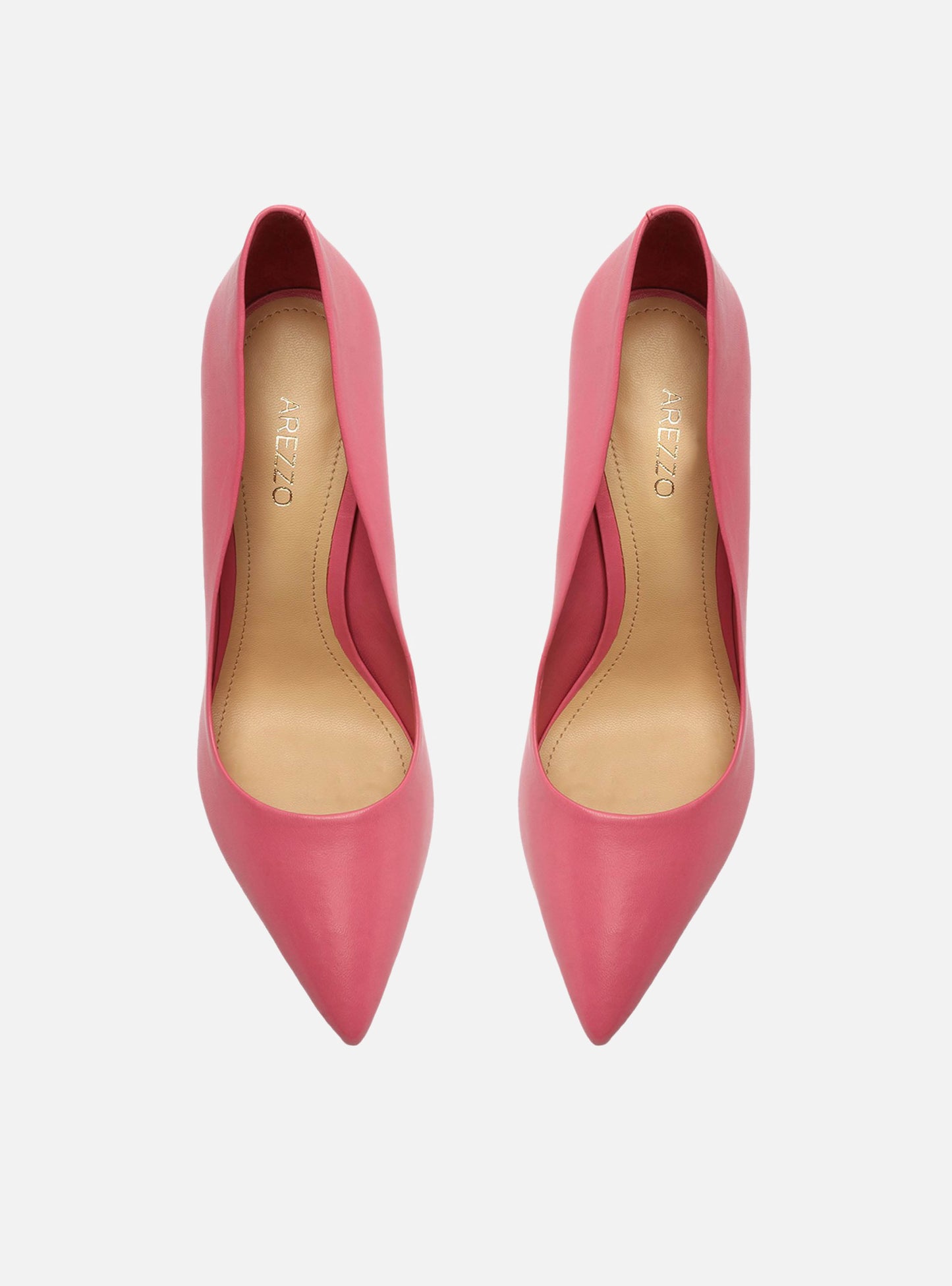 Gabriella High Stiletto Pump | Pink Leather