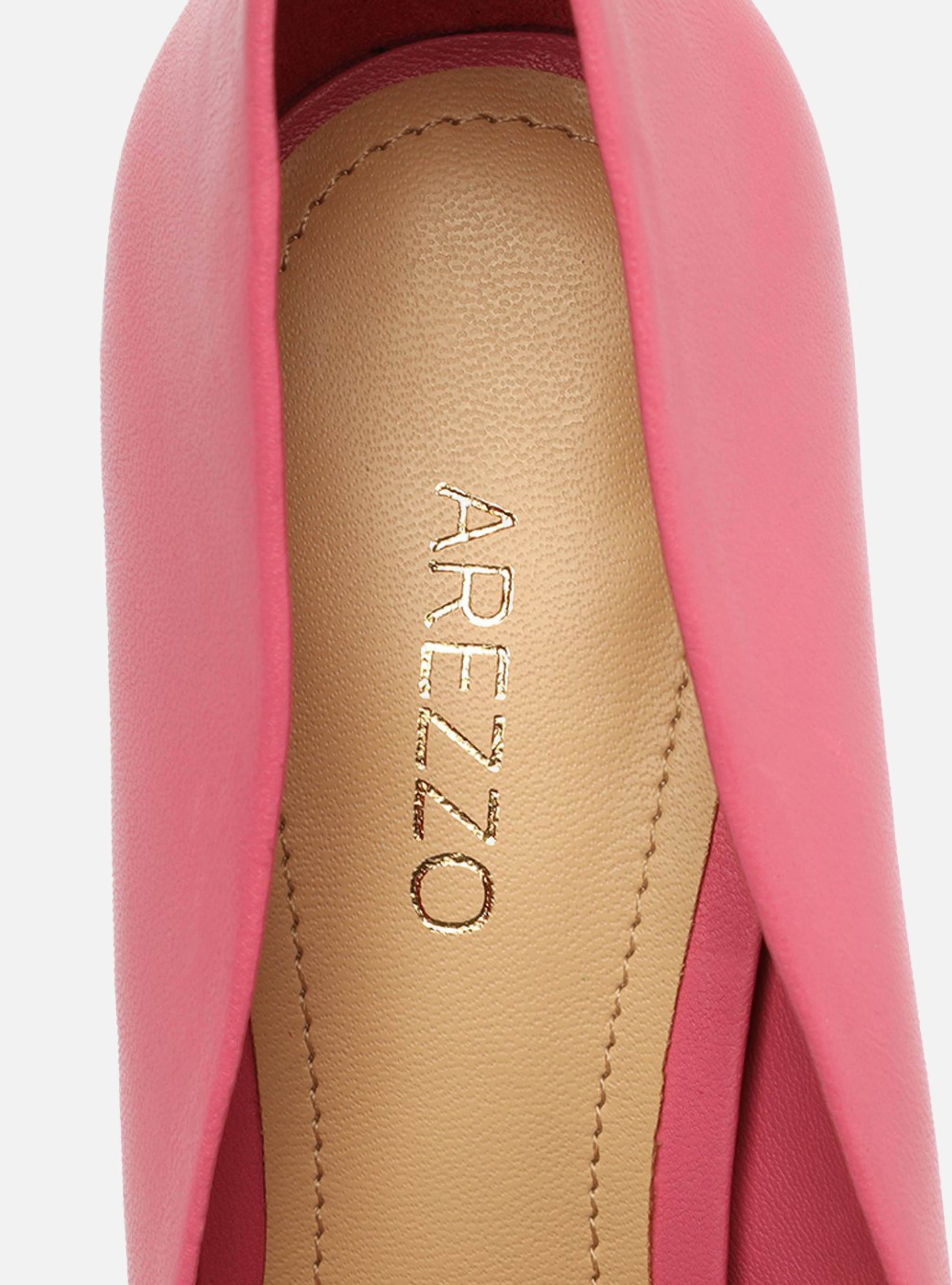 Gabriella High Stiletto Pump | Pink Leather Pump RESORT 23