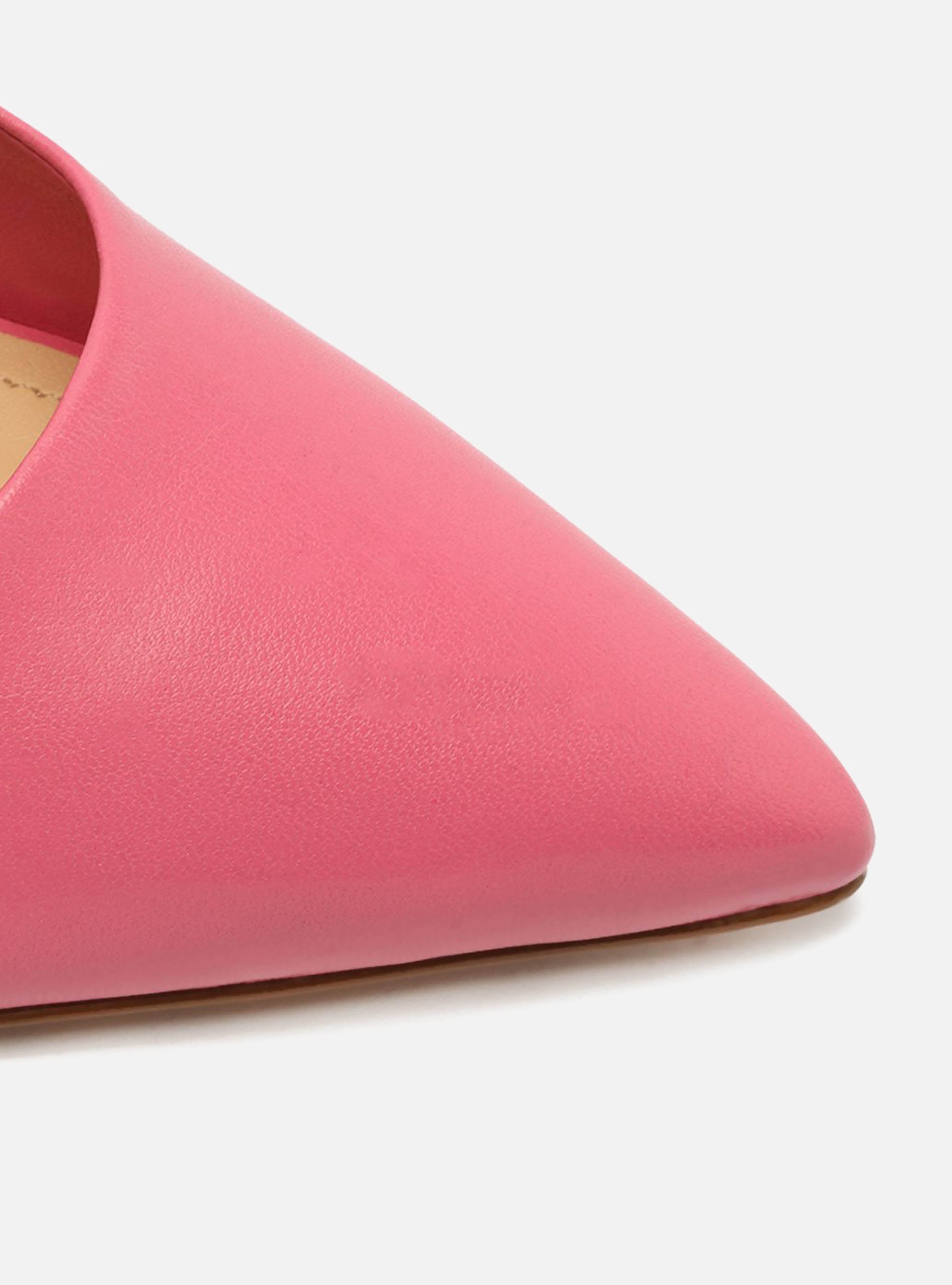 Gabriella High Stiletto Pump | Pink Leather Pump RESORT 23