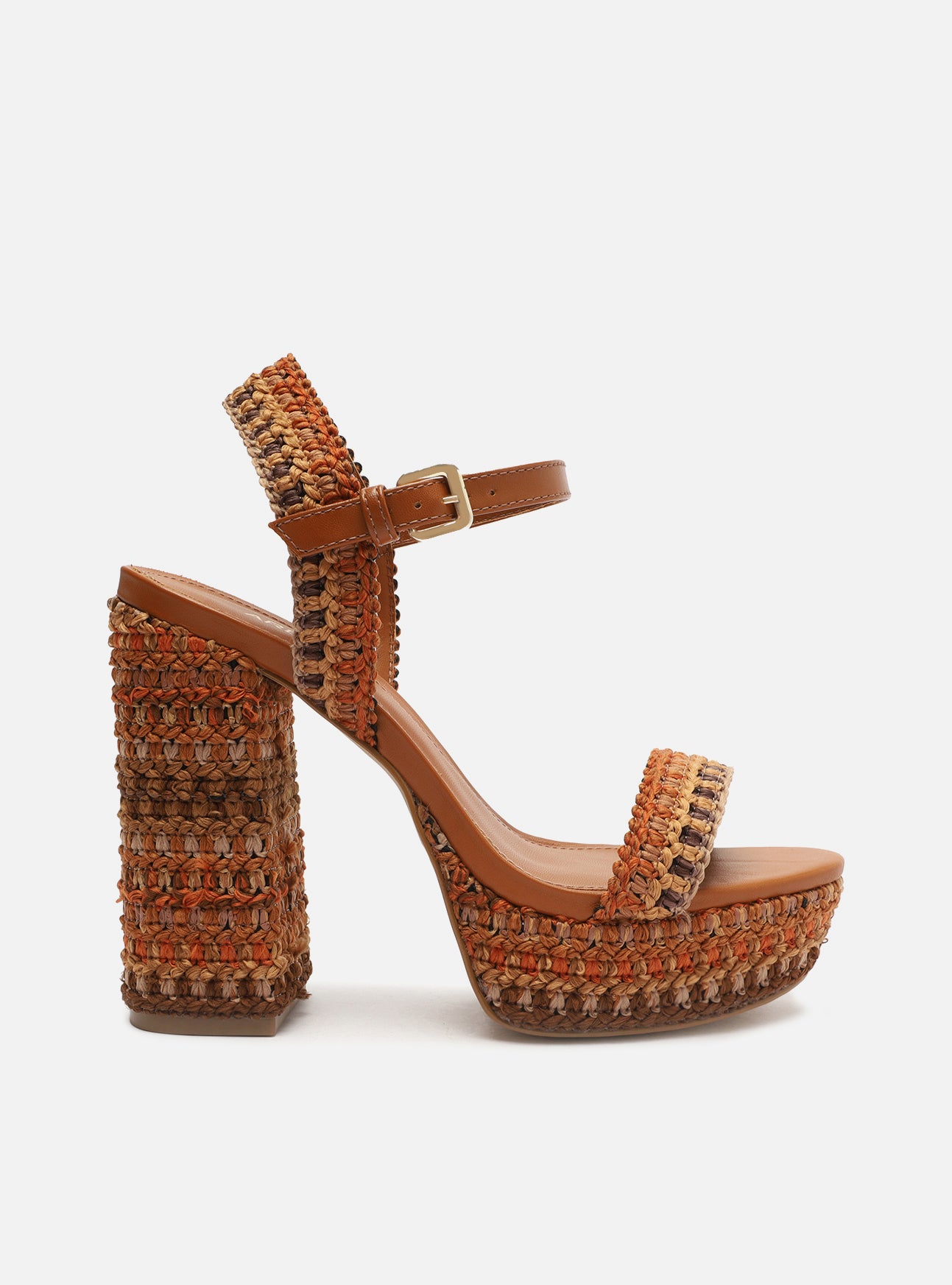Mya High Block Sandal