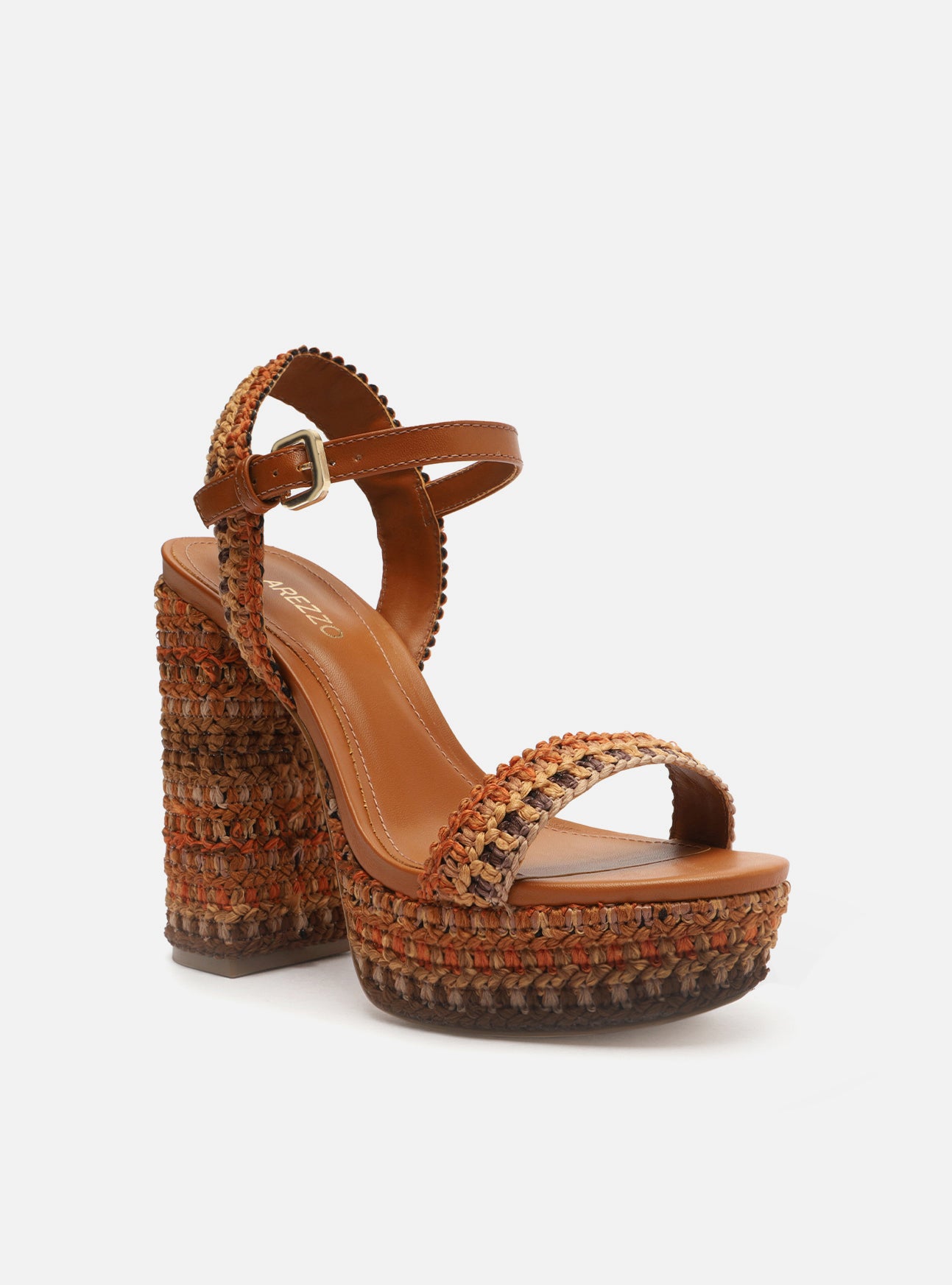 Mya High Block Sandal