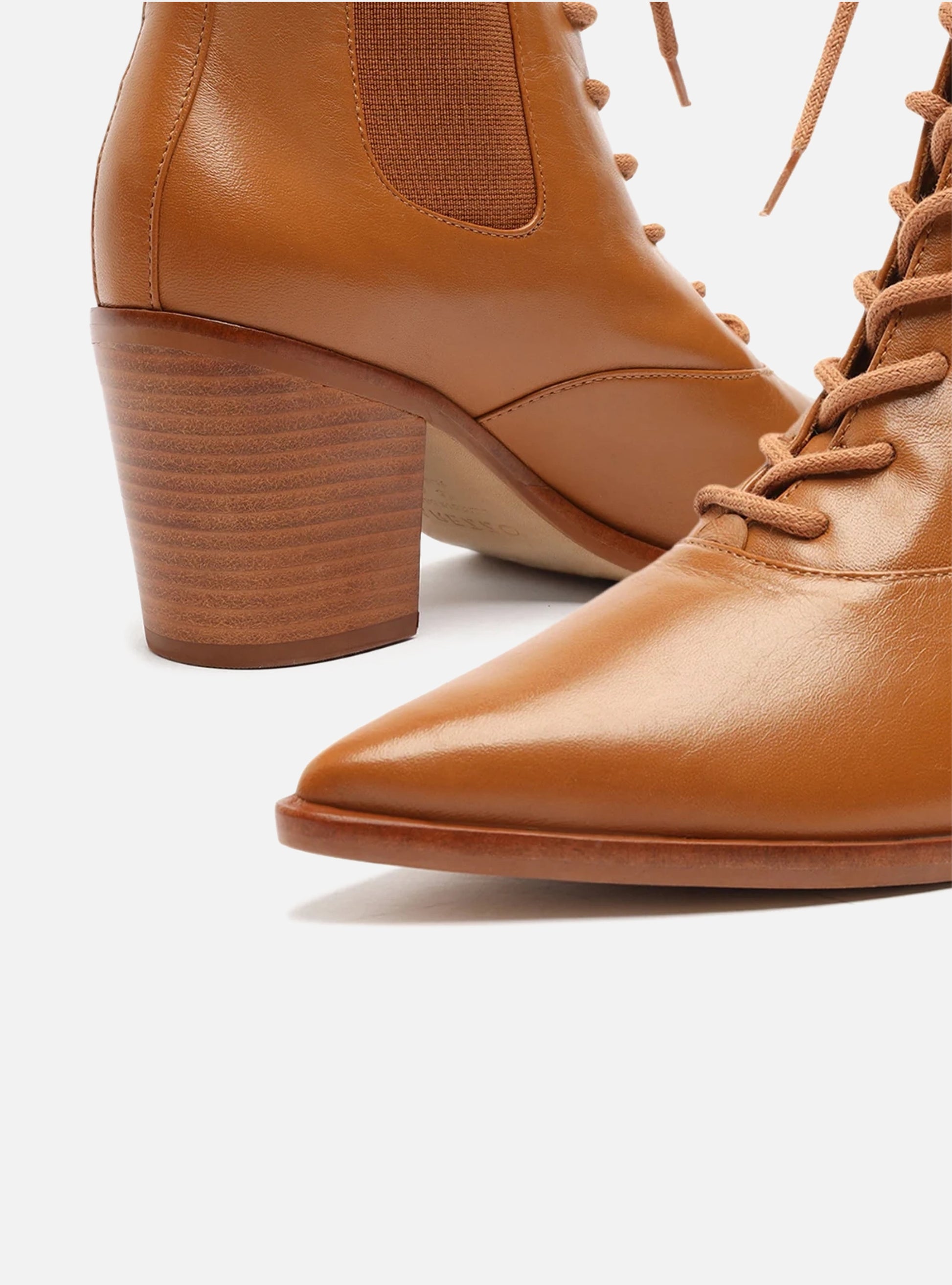Victorian Leather Bootie Bootie FALL 21