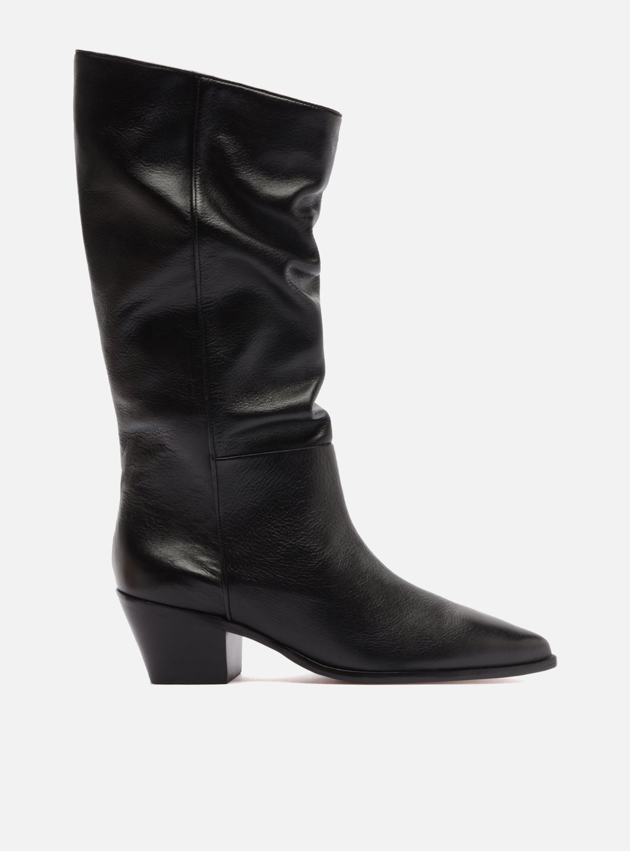 Harlowe Low Block Leather Boot Boots Pre Fall 26