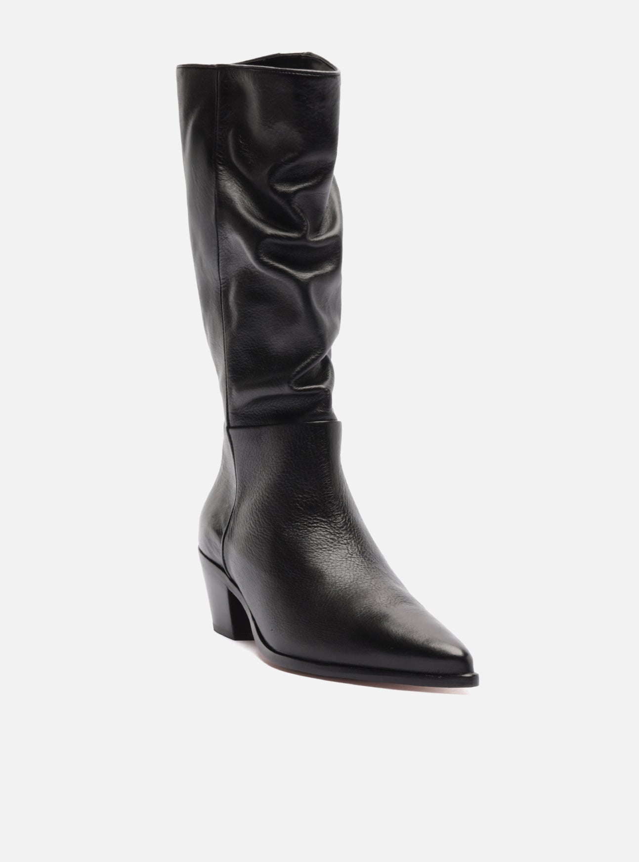 Harlowe Low Block Leather Boot Boots Pre Fall 26