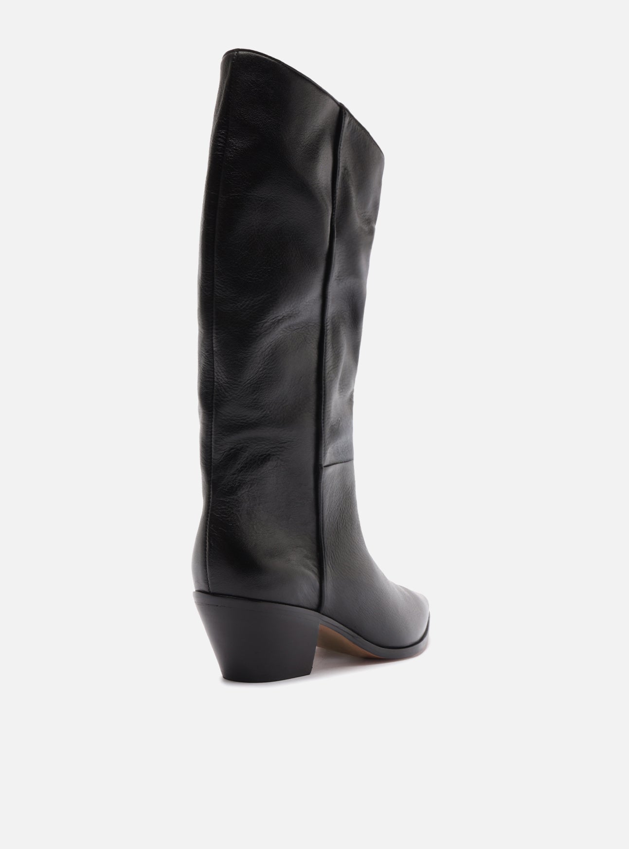 Harlowe Low Block Leather Boot Boots Pre Fall 26